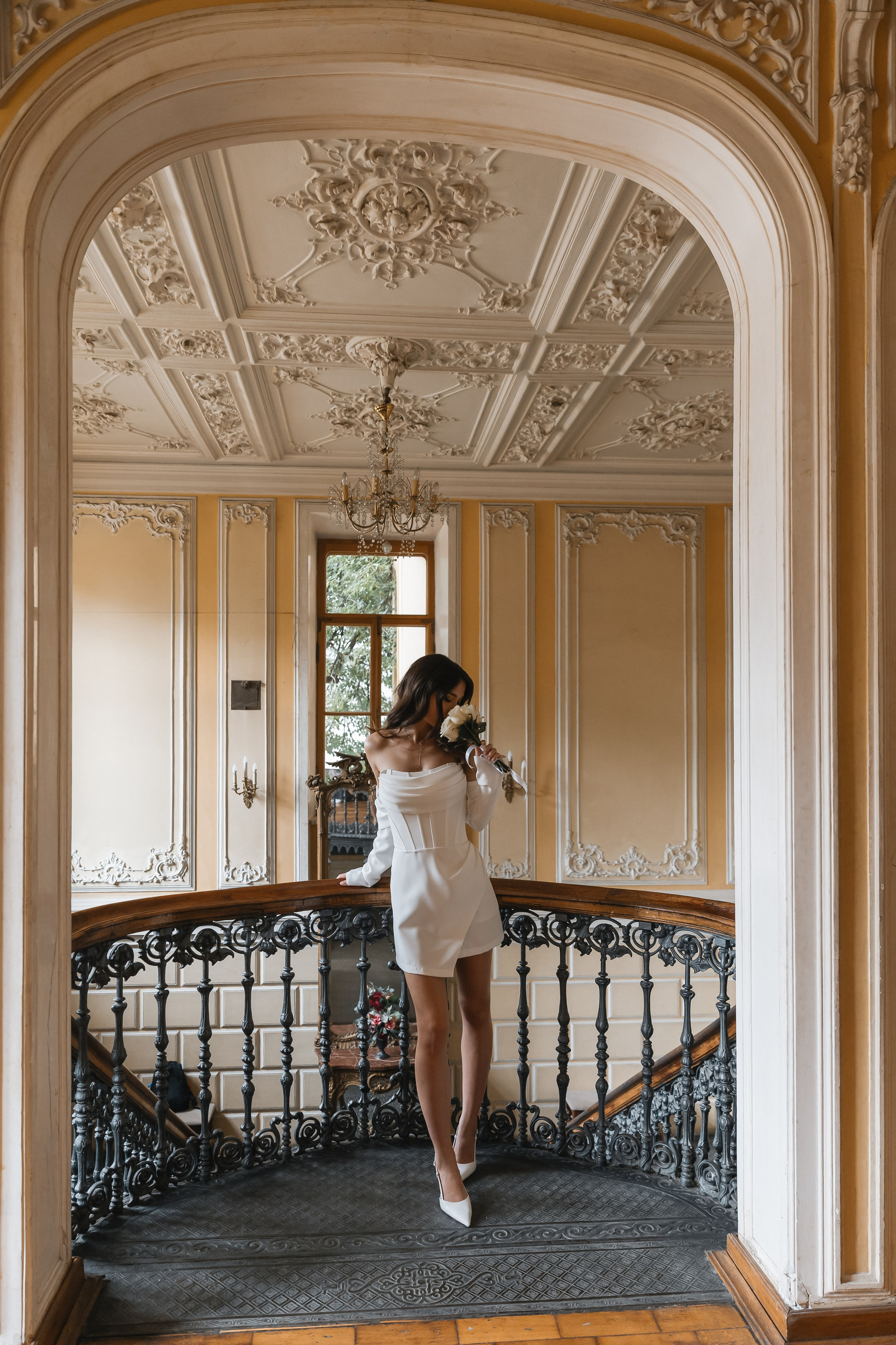 Свадебная фотосессия в Библиотеке-читальне им. А. С. Пушкина. Фотограф и видеограф Анна Домашенко