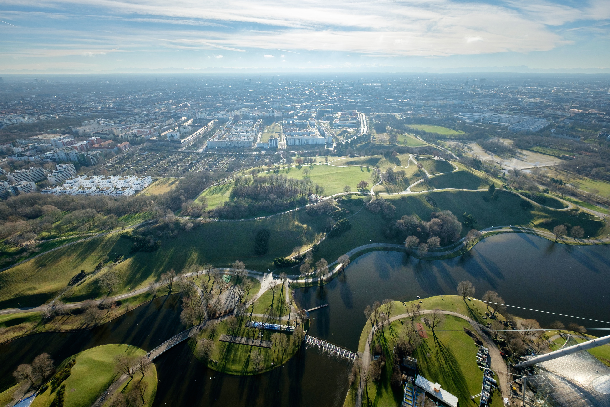 Олимпийский парк в Мюнхене - Olympiapark (Munich)