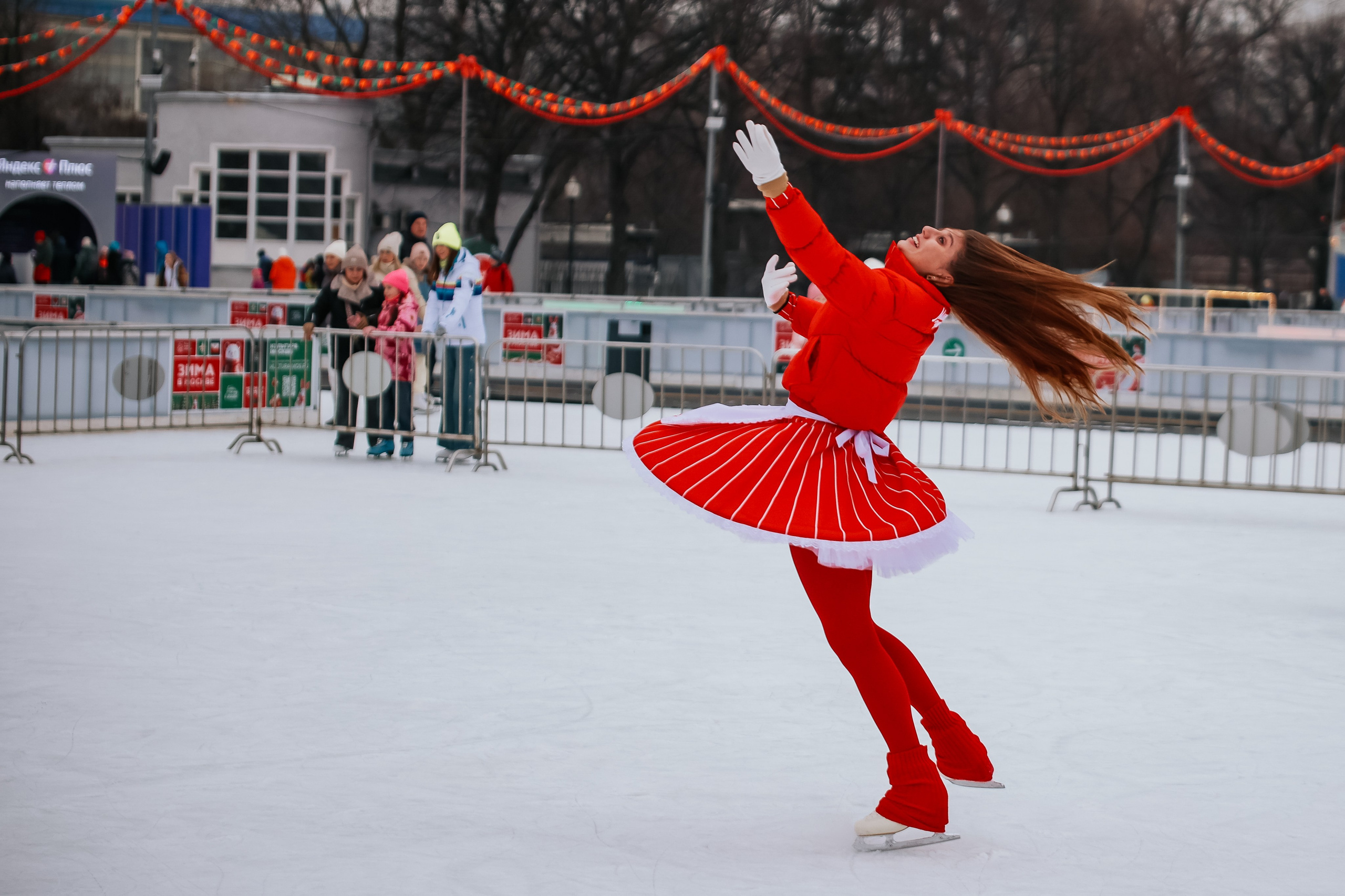 Ледовое шоу Парк Культуры проект Московское Чаепитие. Фотограф и видеограф Анна Домашенко