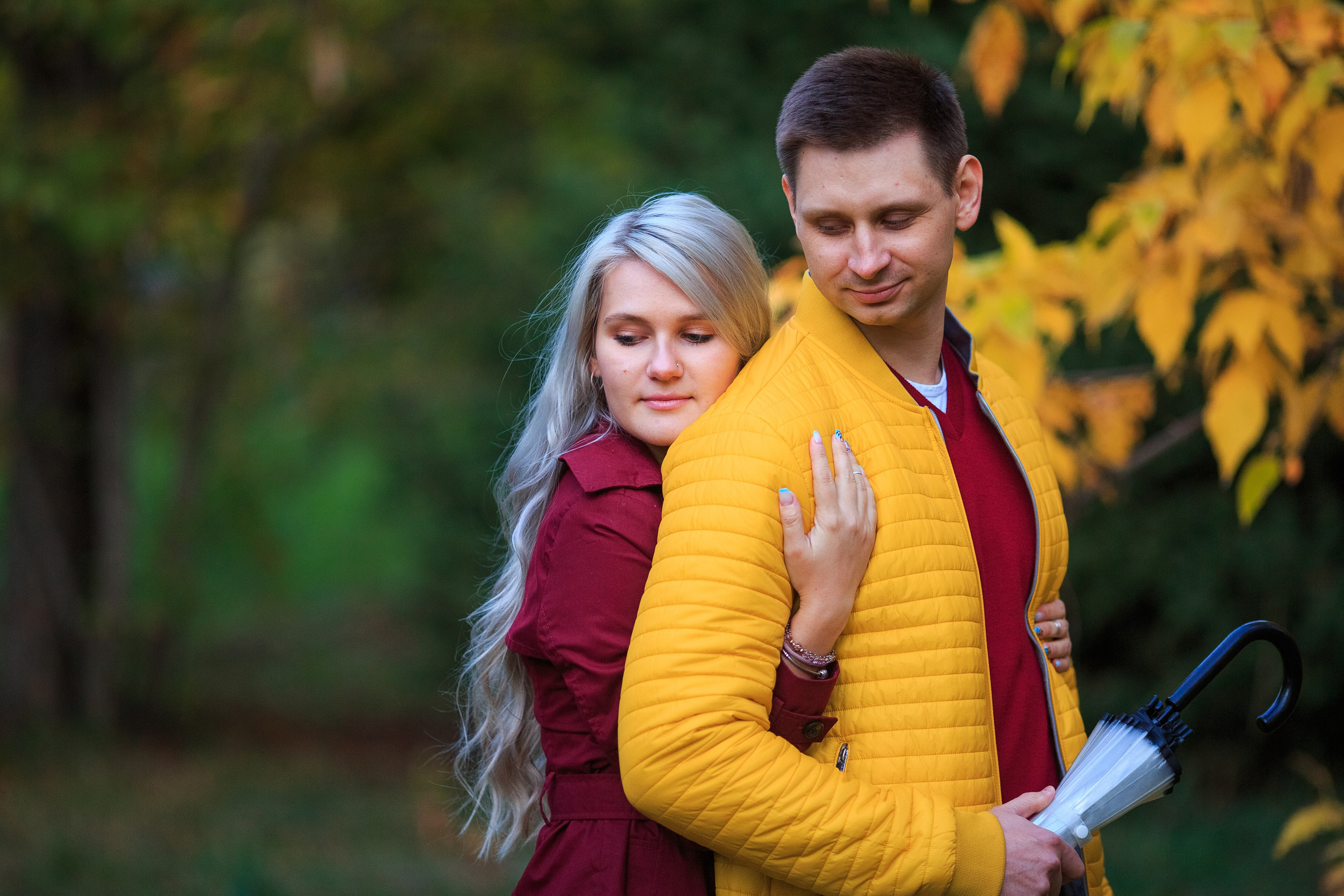 Осенняя фотосессия LoveStory. Свадебный и семейный фотограф в Алматы Алексей Балышев