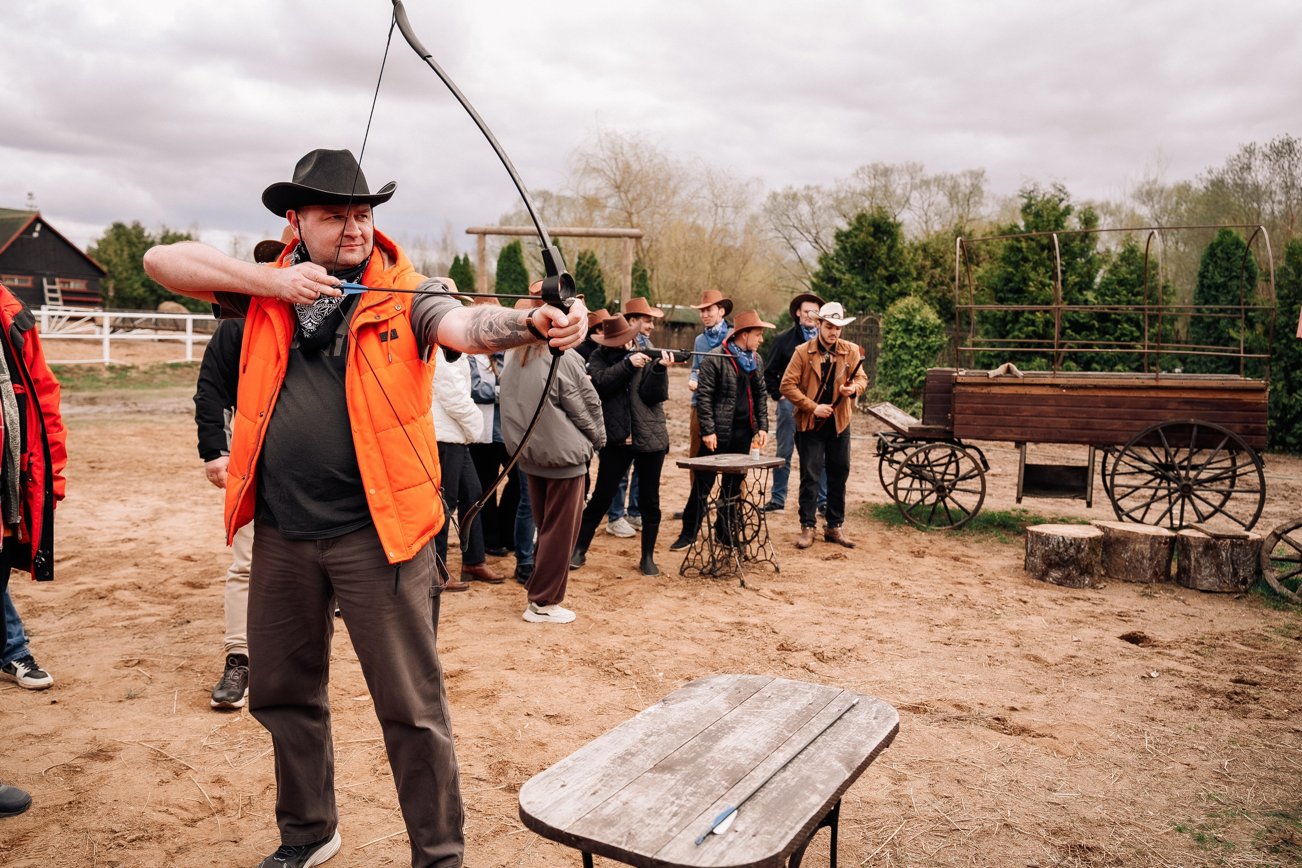 Фотосъемка мероприятия в ранчо Аванпост. Свадебный и семейный фотограф в Москве и МО Геннадий Туманцев