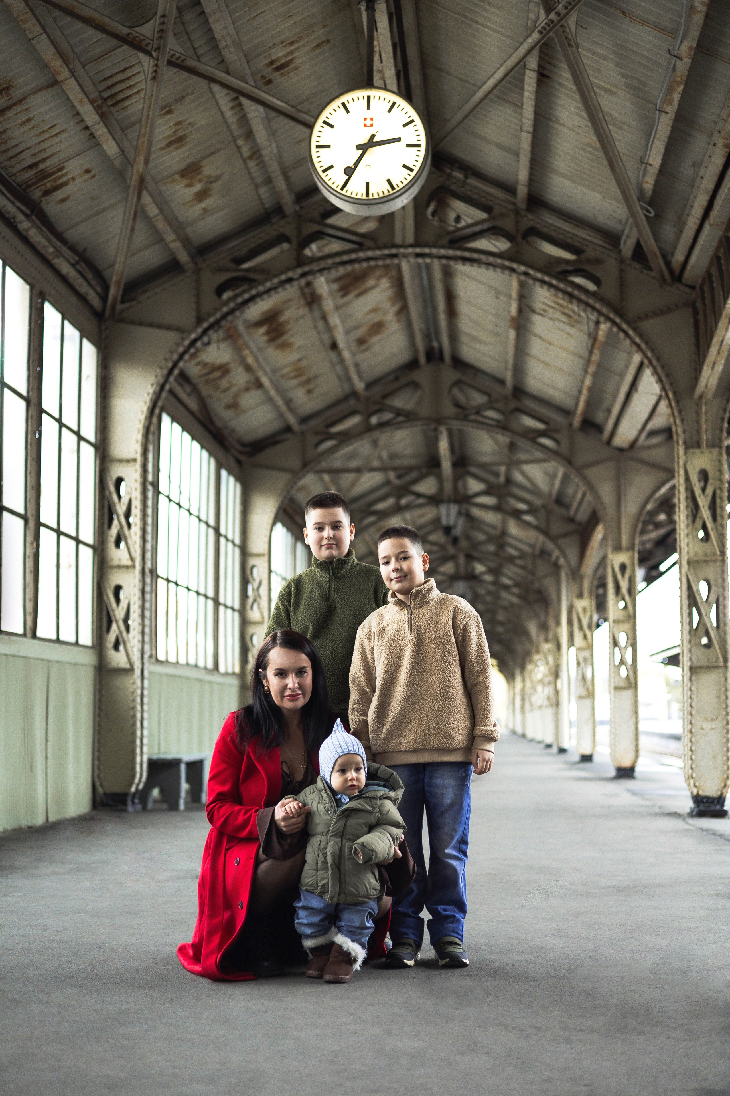 Ксения и сыновья. Фотограф в Санкт-Петербурге Савкина Екатерина