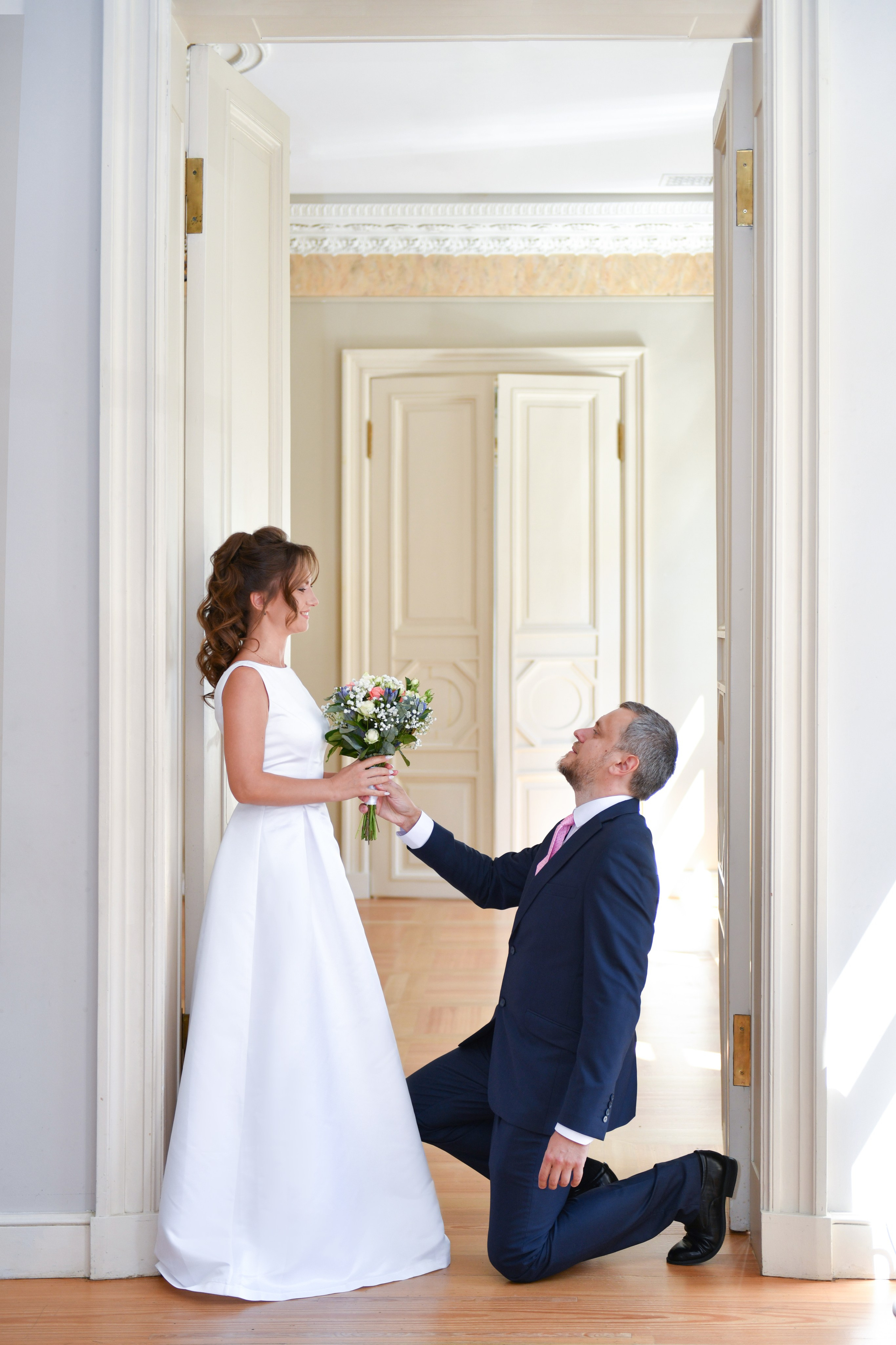 Регистрация брака Владимира и Ирины. Свадебный и портретный фотограф в Москве Галина Борисова