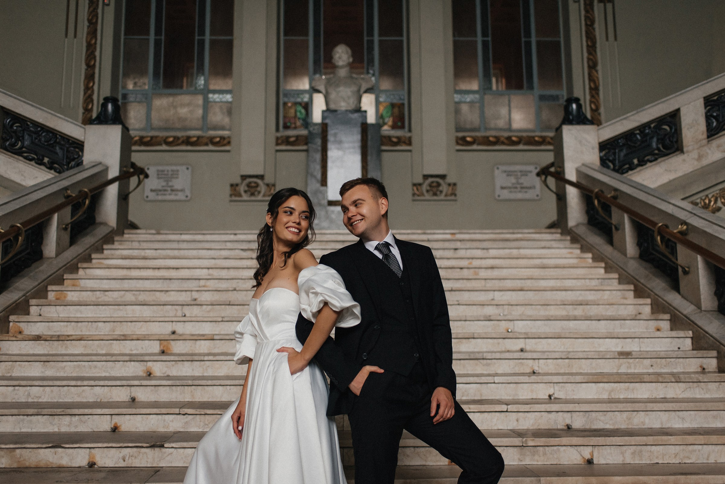 свадебная фотосессия на Витебском вокзале