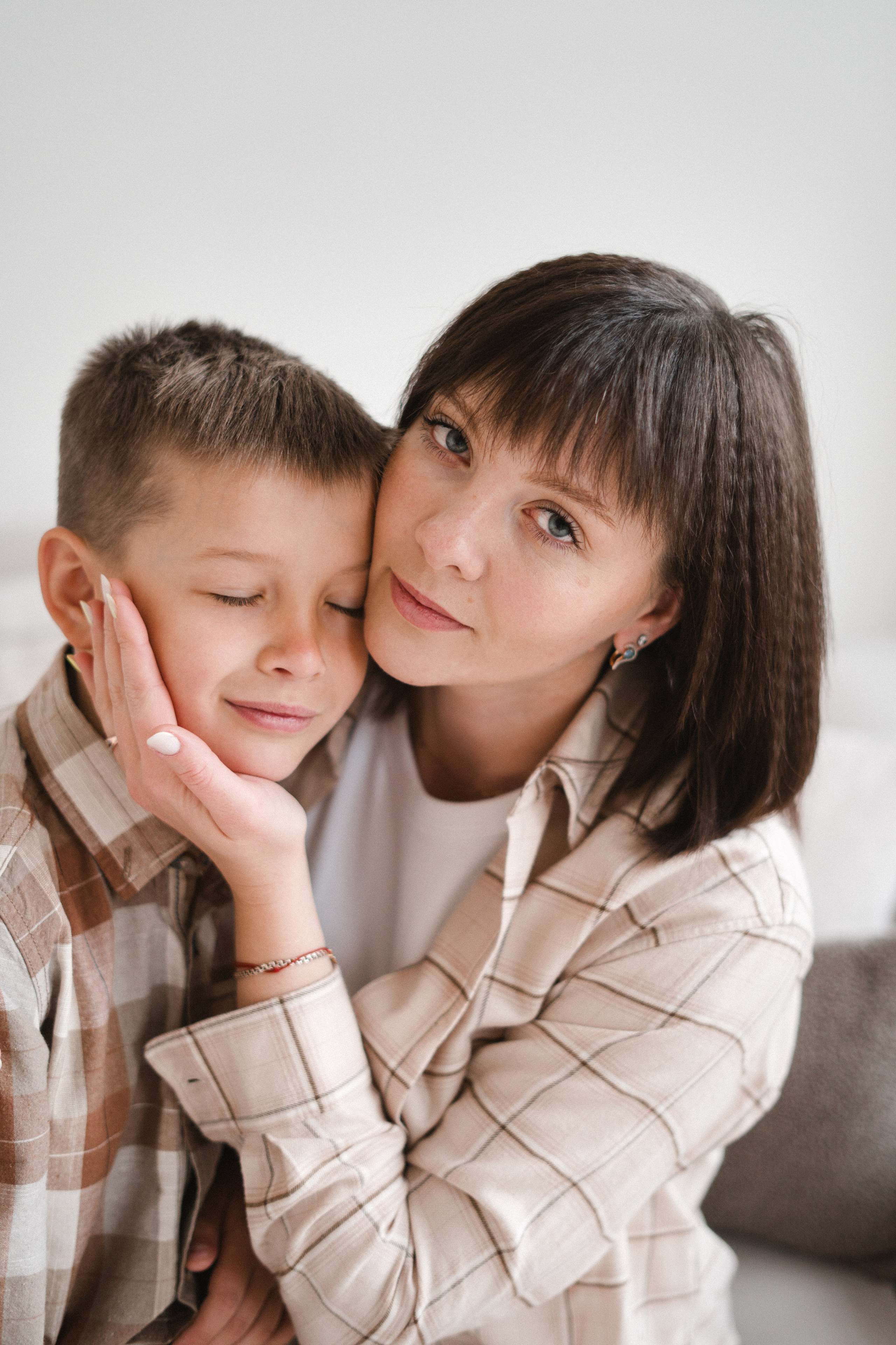 Семейная съемка в студии, дома. Семейный и детский фотограф в Санкт-Петербурге Анна Никитина