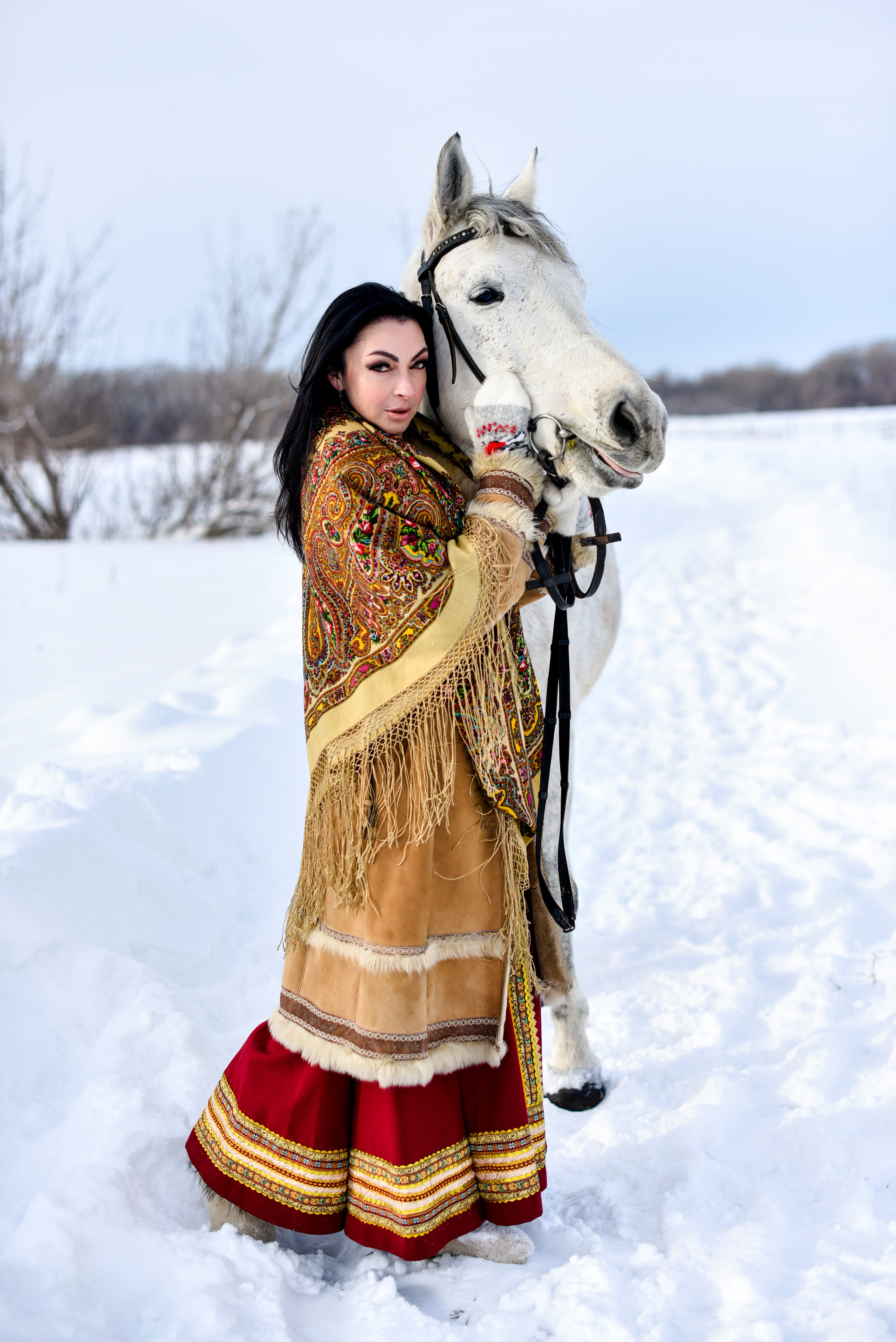 Юля и Лошадки