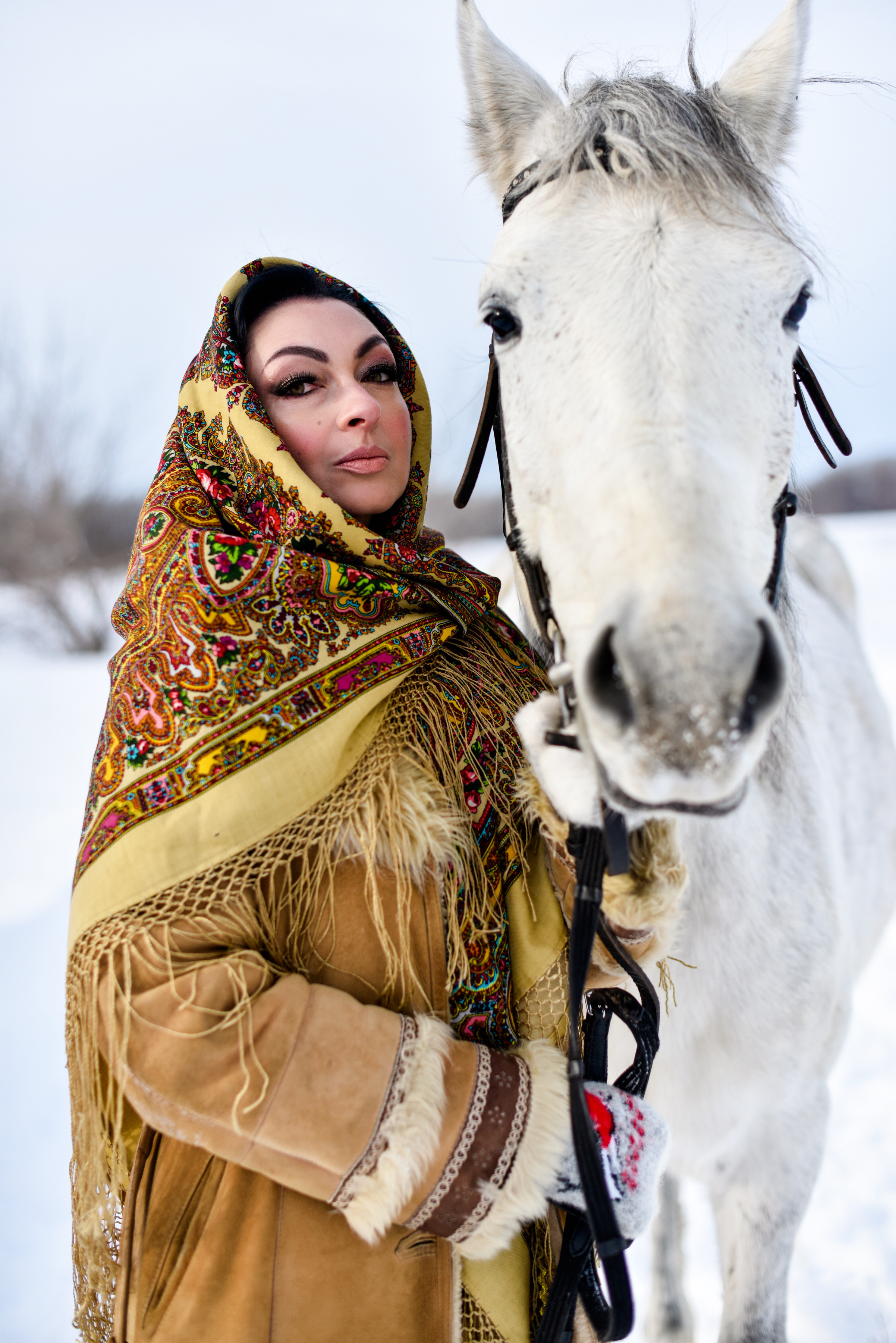 Юля и Лошадки