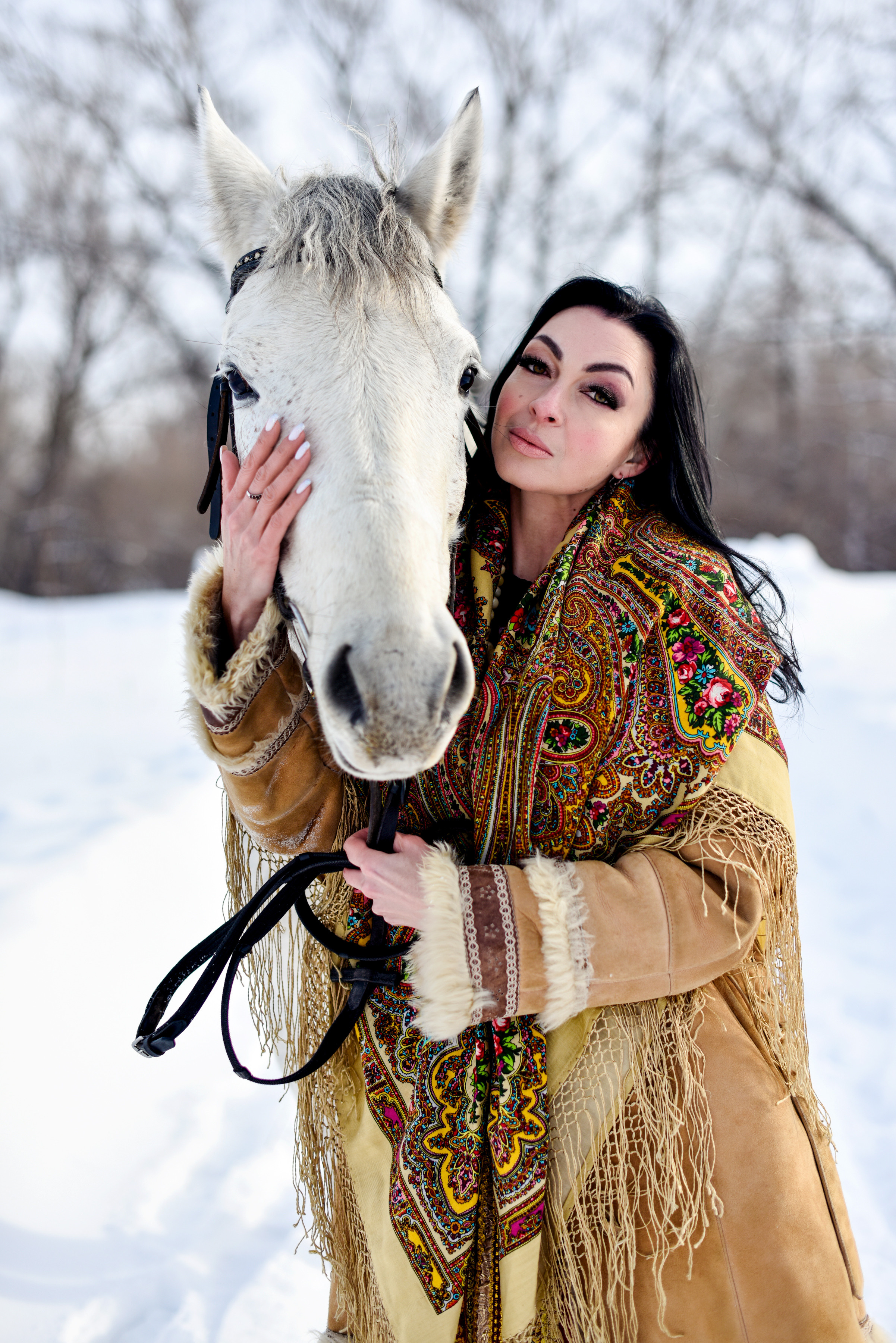 Юля и Лошадки