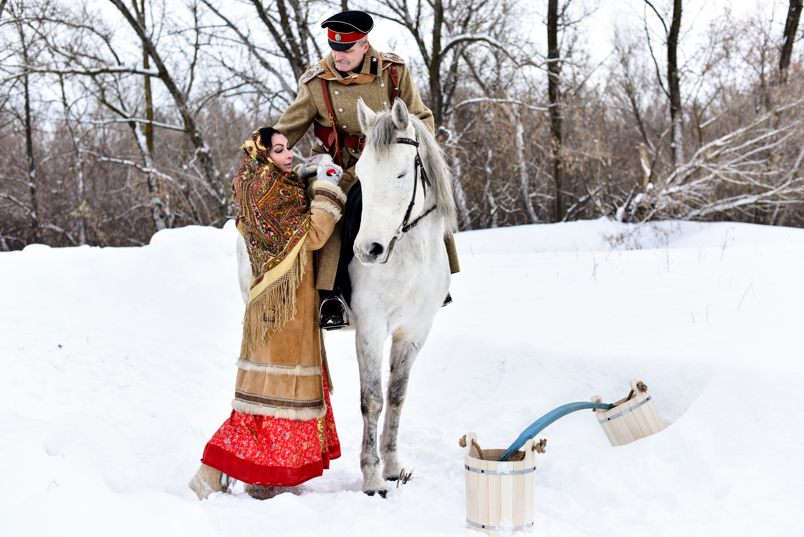 Юля и Лошадки