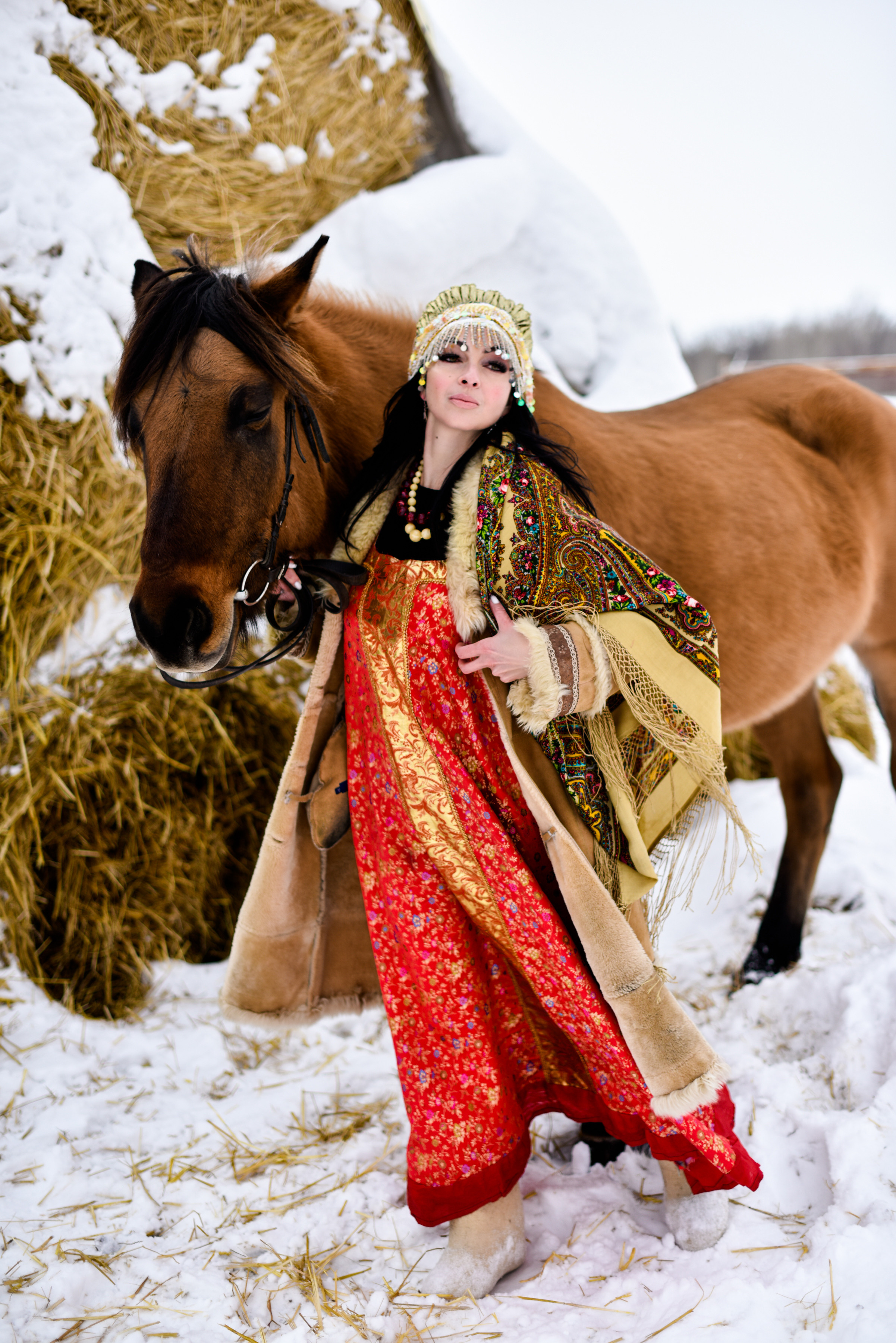 Юля и Лошадки