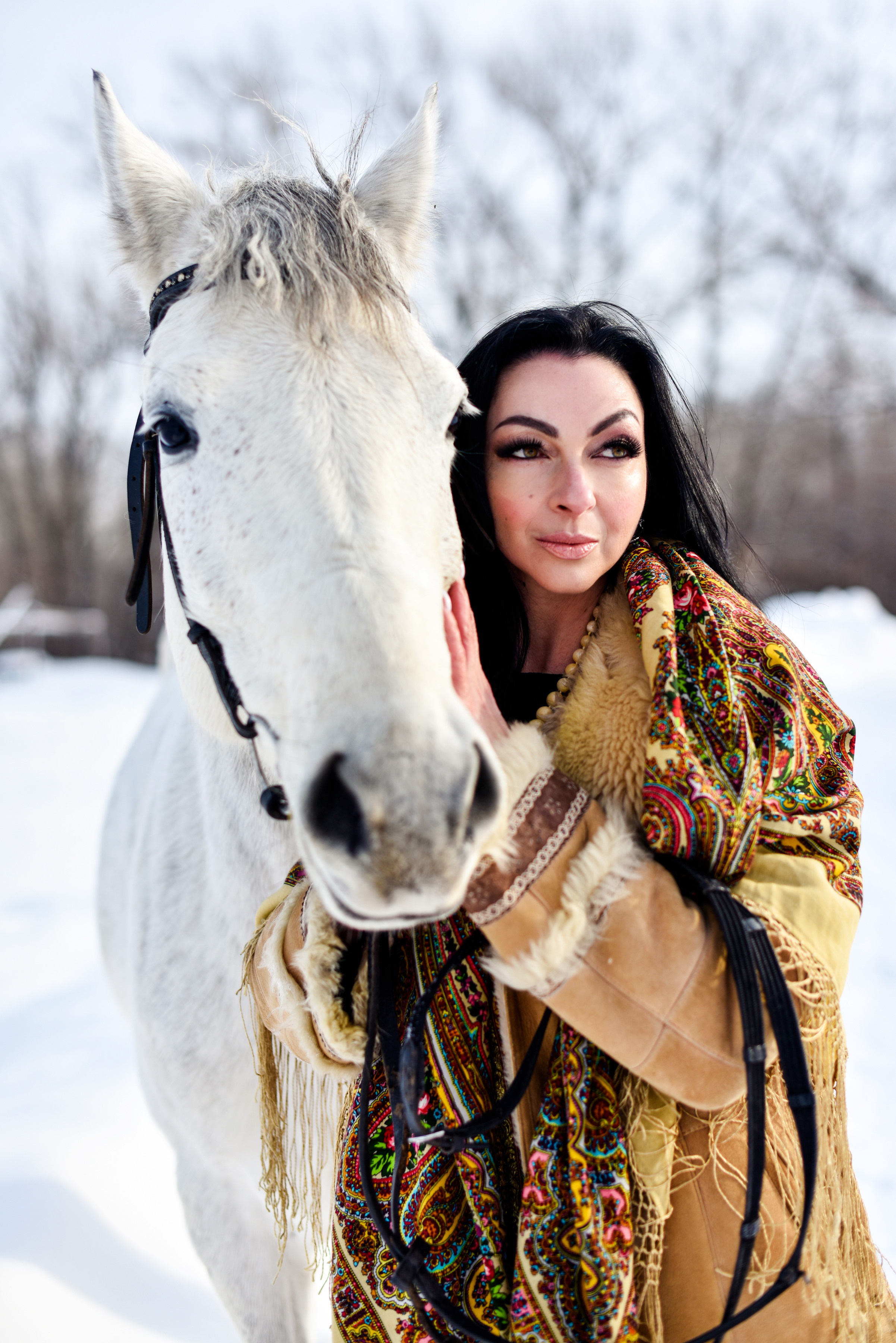 Юля и Лошадки