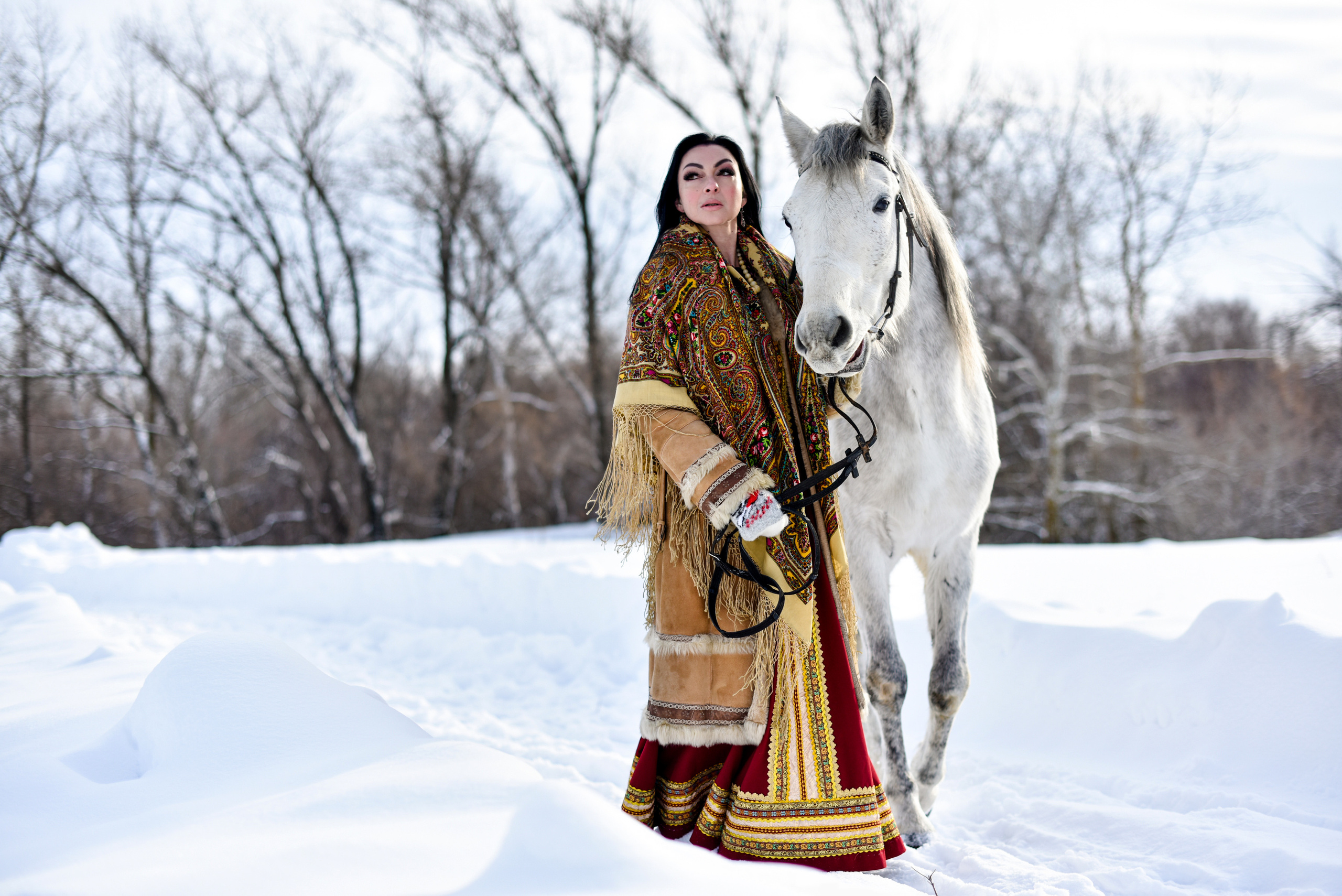 Юля и Лошадки