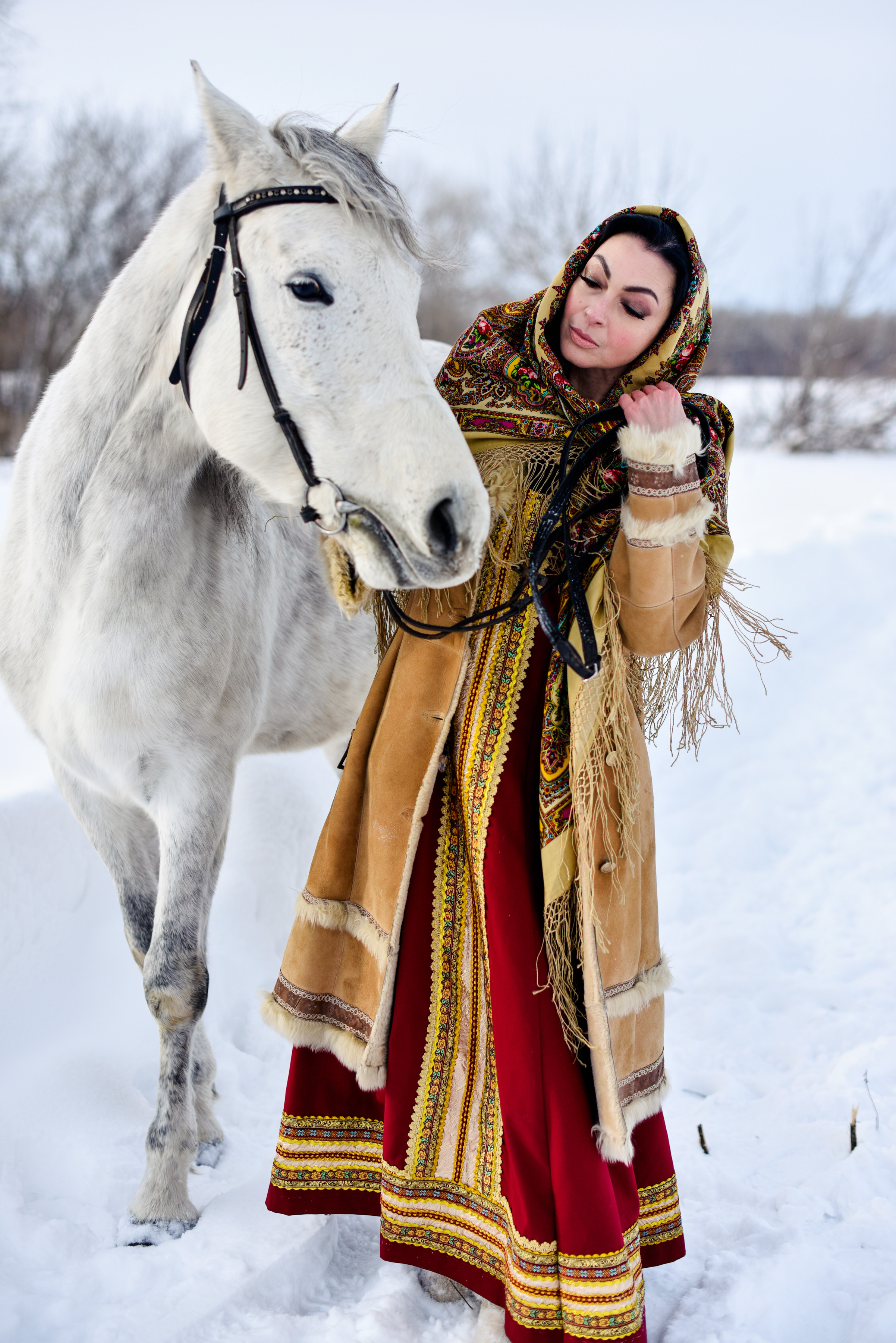 Юля и Лошадки