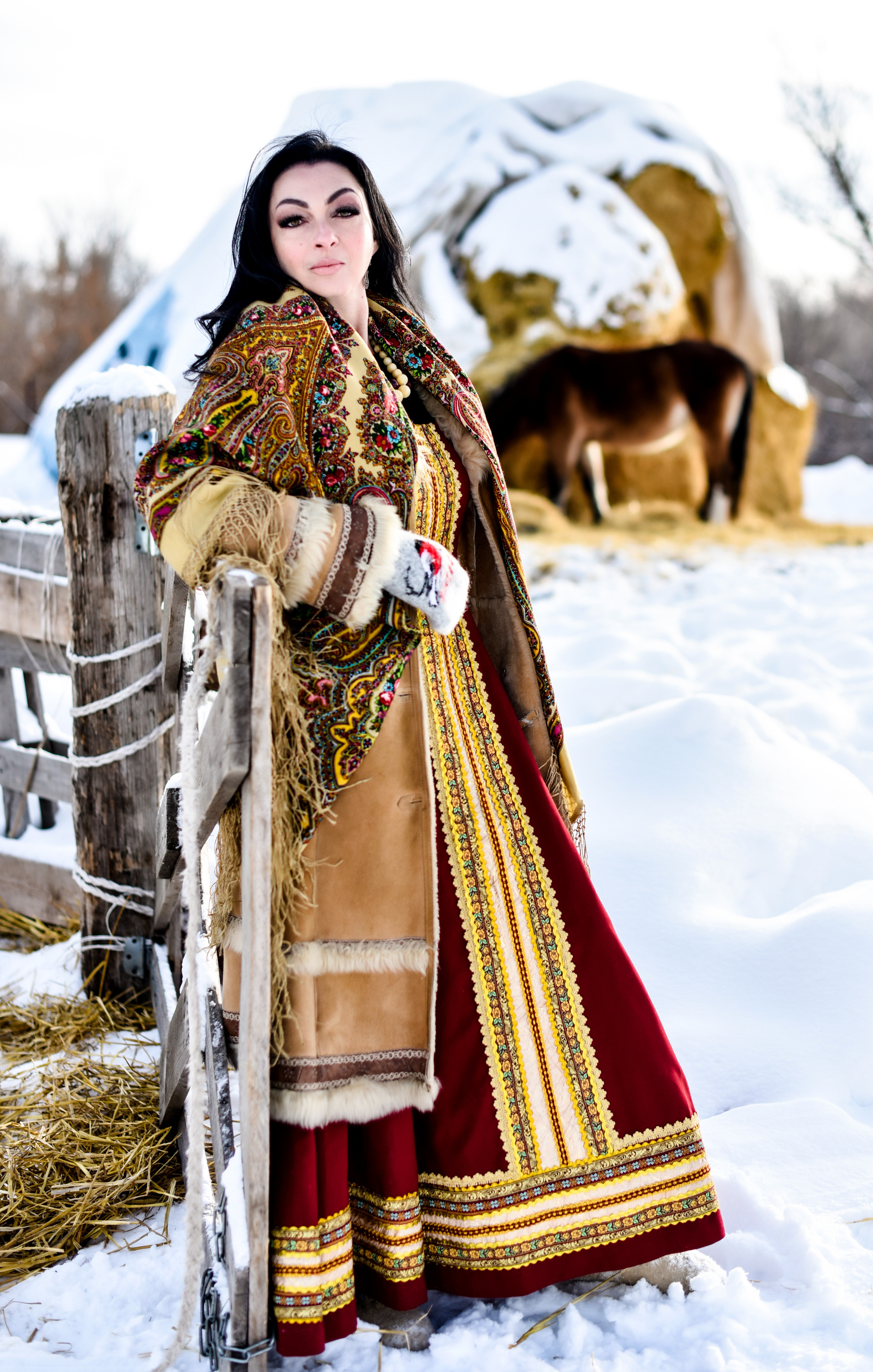 Юля и Лошадки