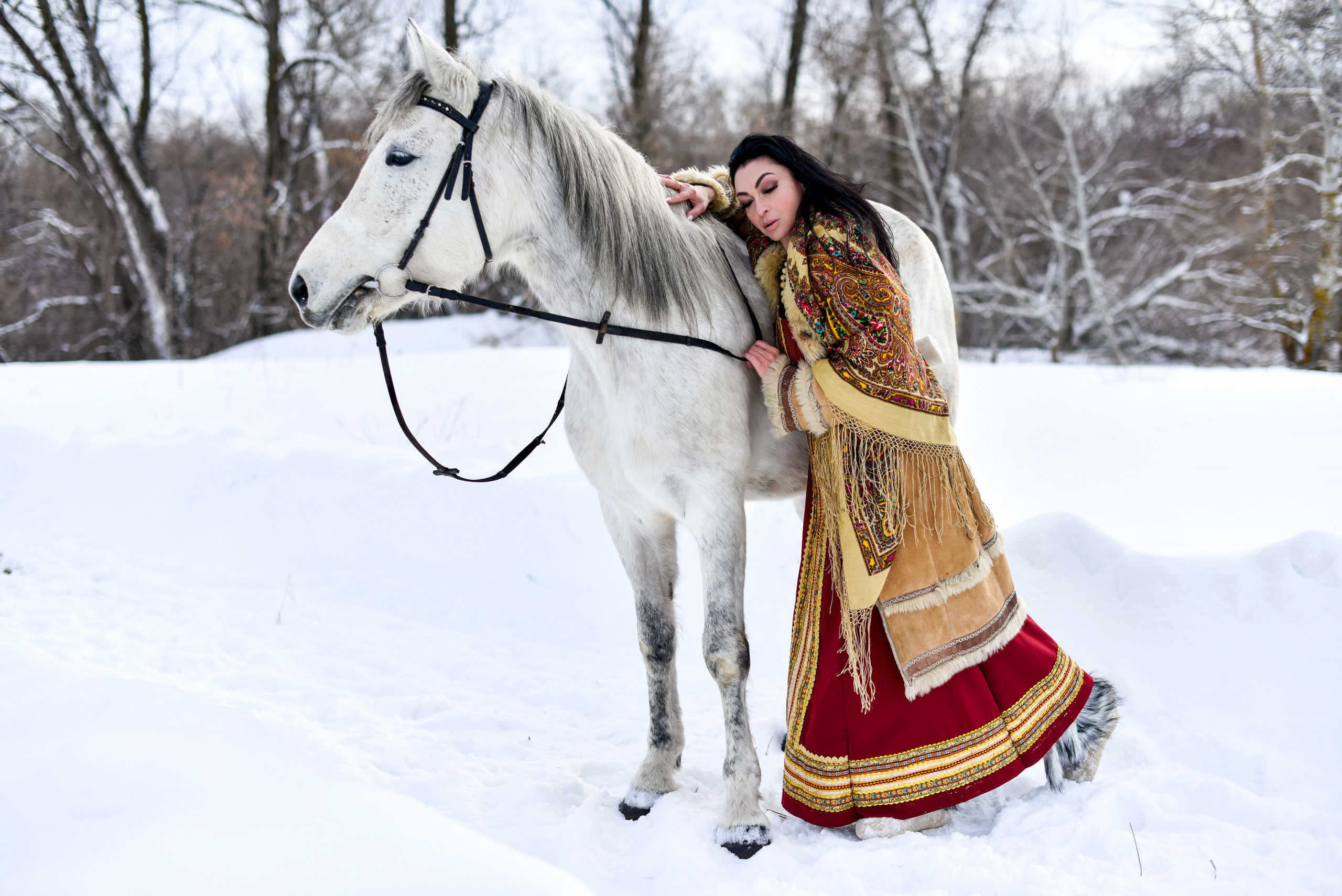 Юля и Лошадки