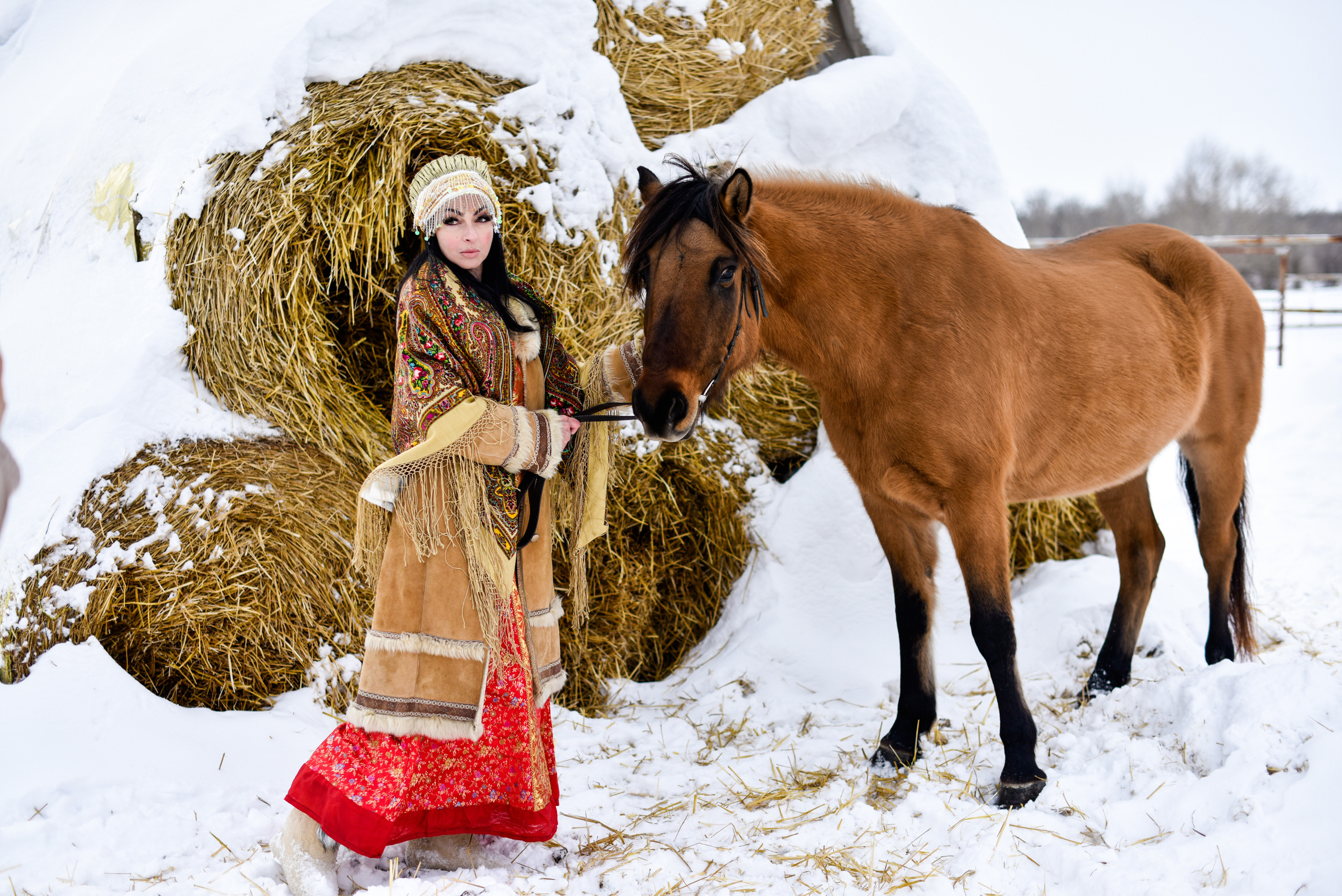 Юля и Лошадки