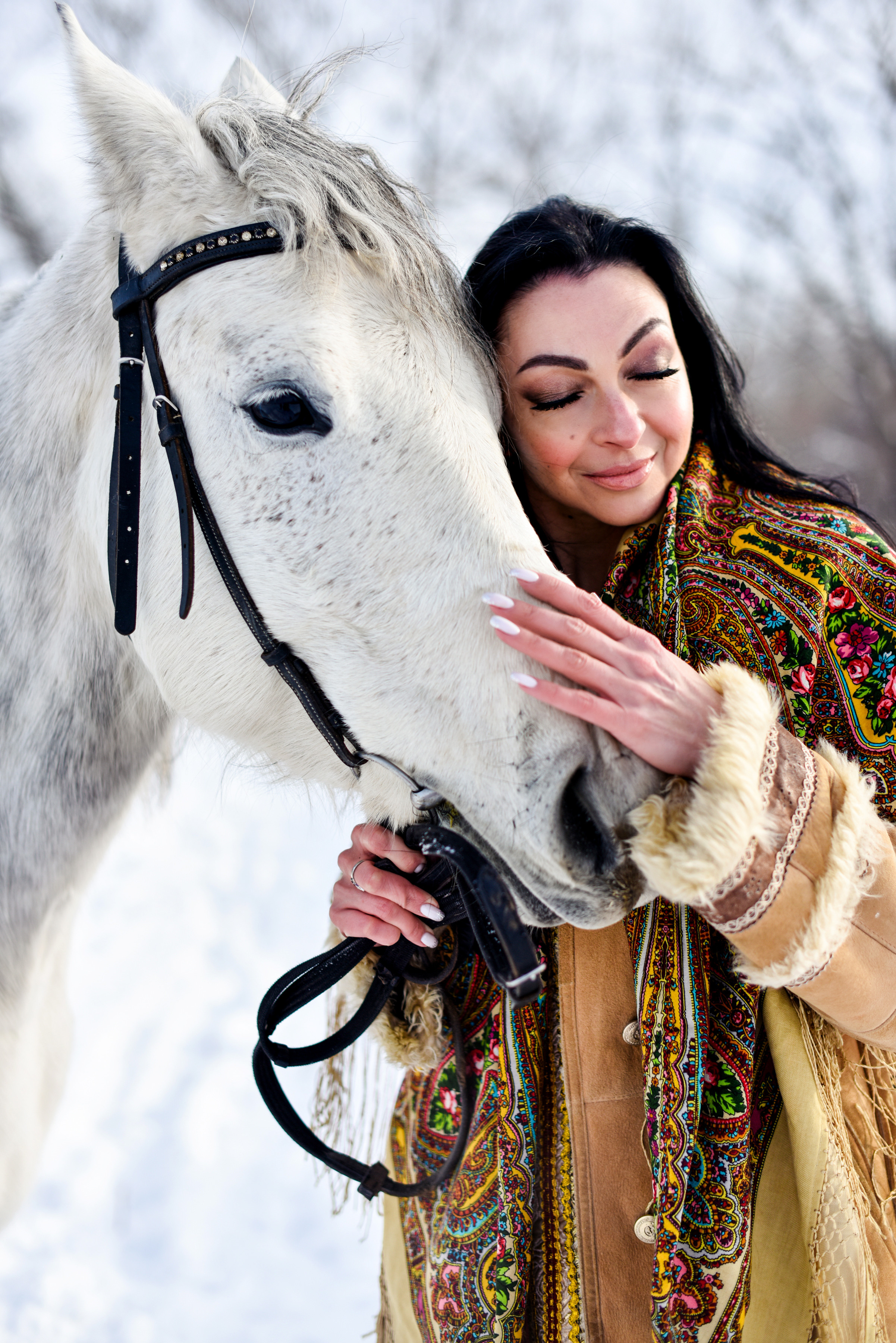 Юля и Лошадки