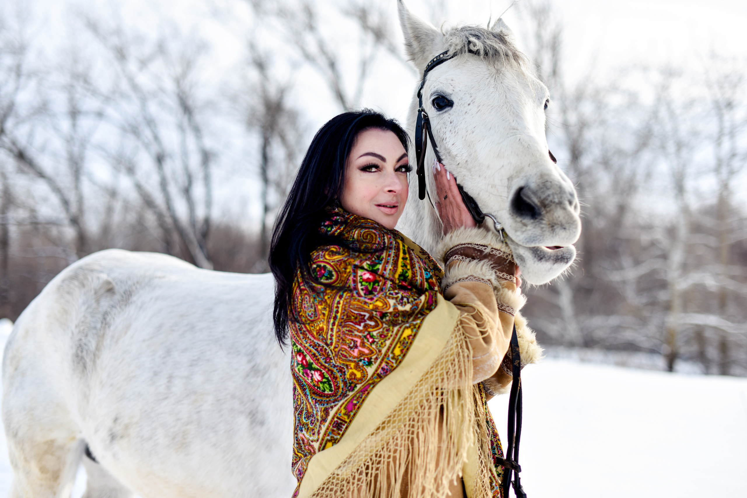 Юля и Лошадки