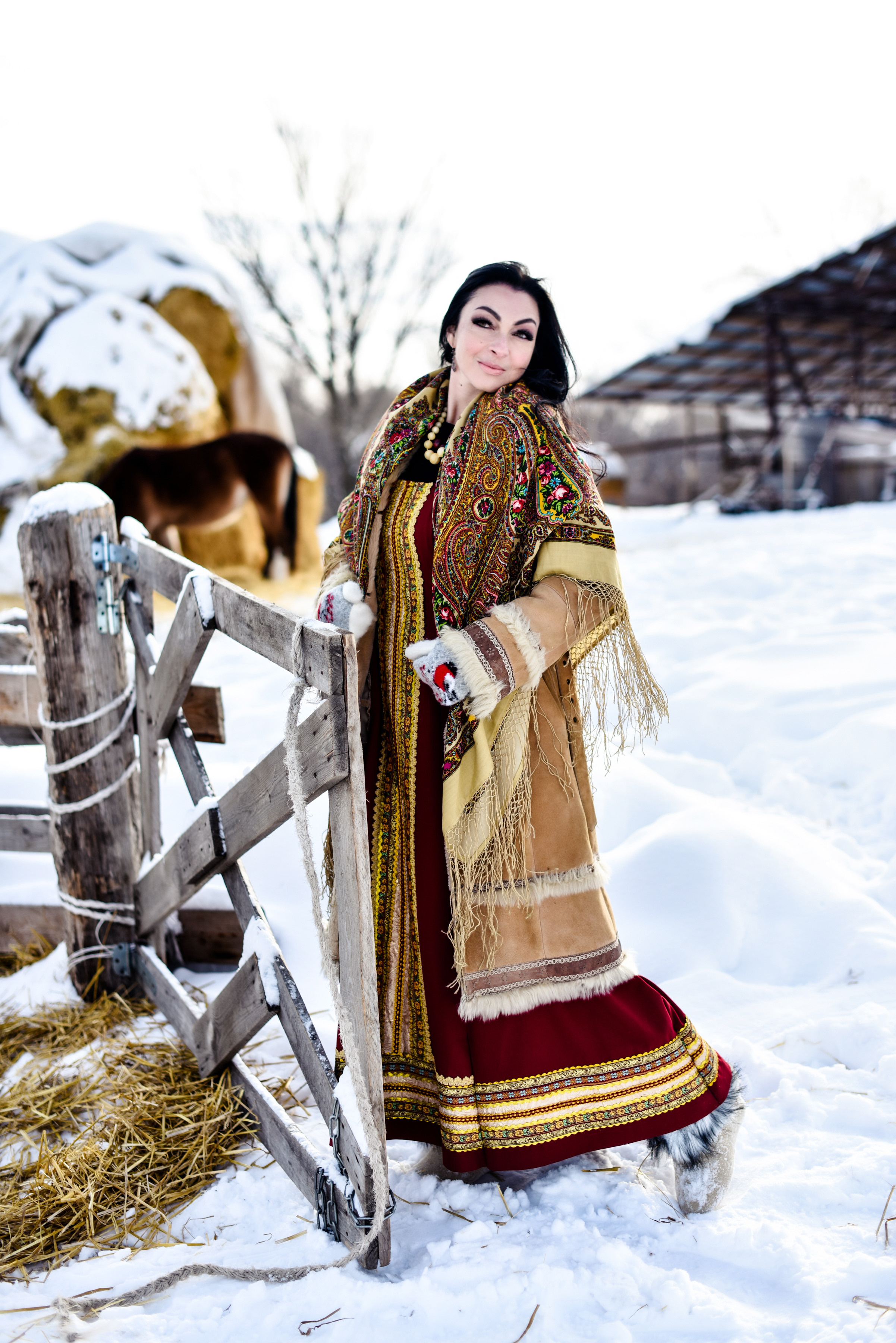 Юля и Лошадки