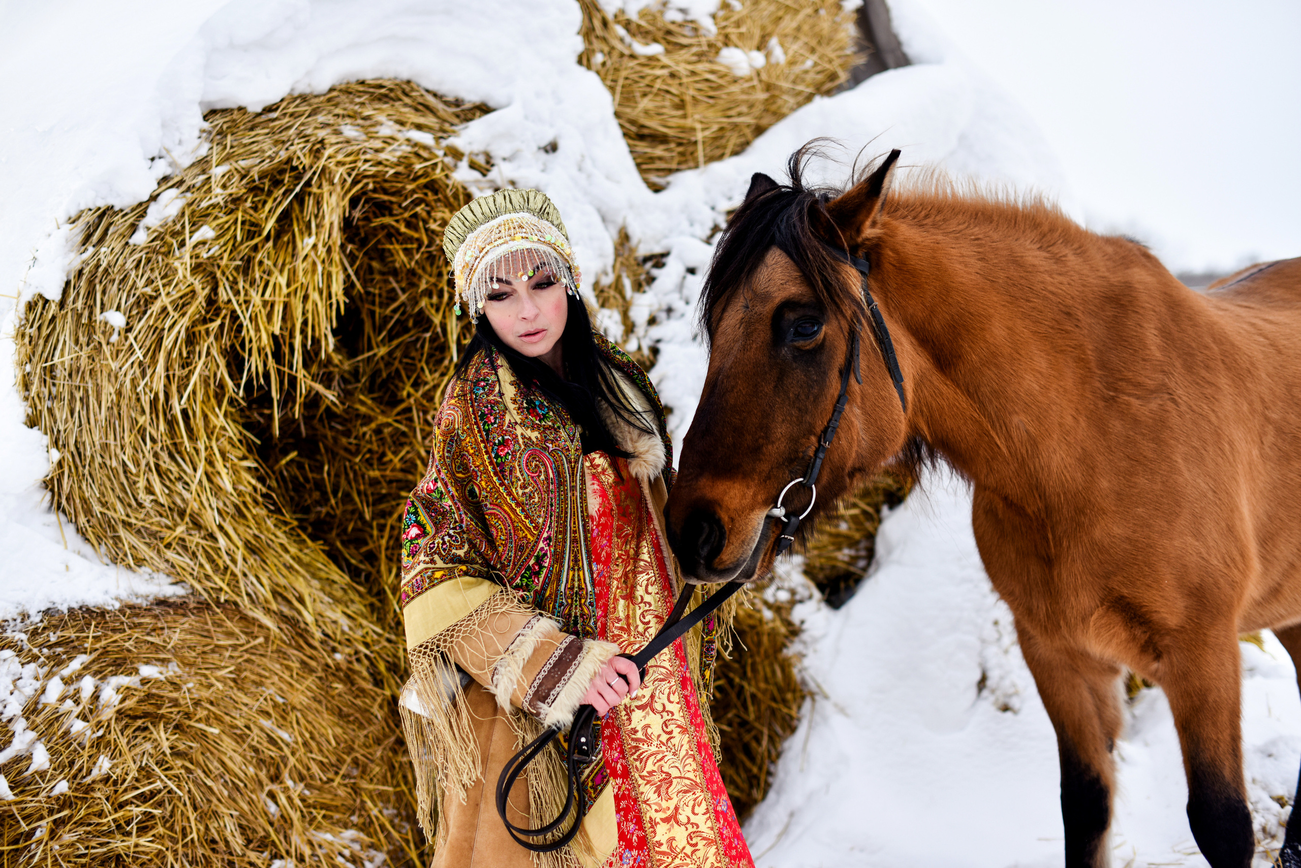 Юля и Лошадки