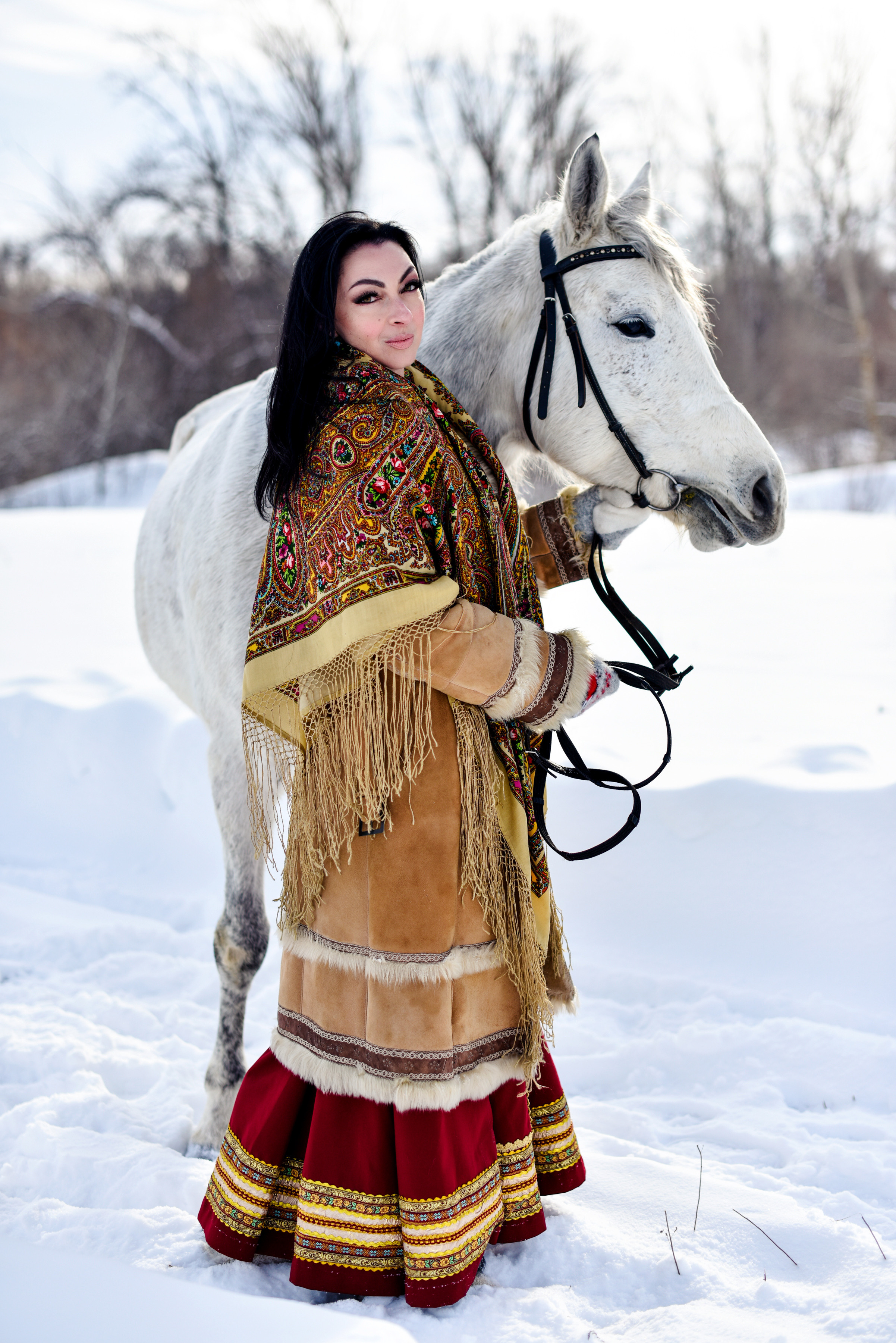 Юля и Лошадки