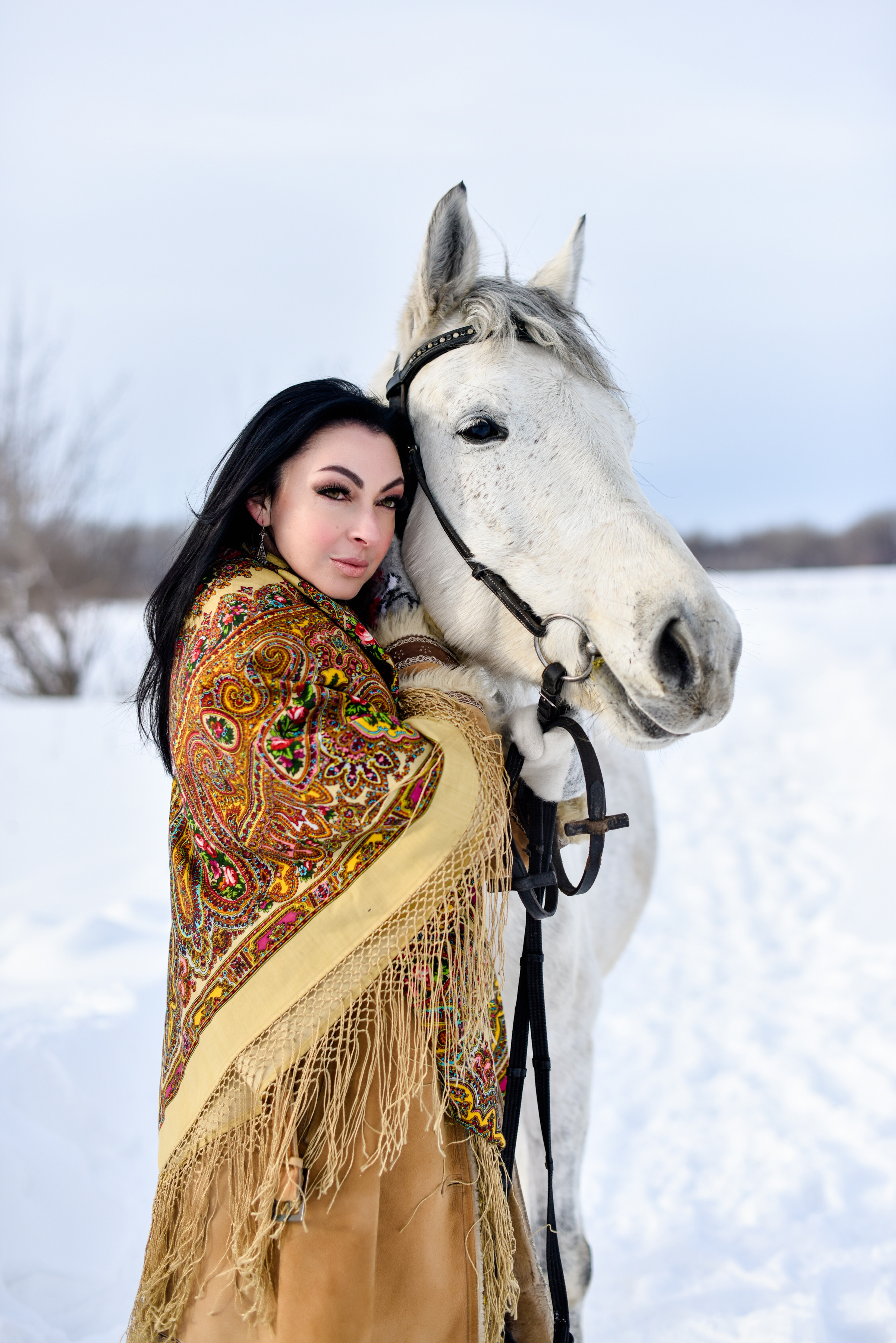 Юля и Лошадки