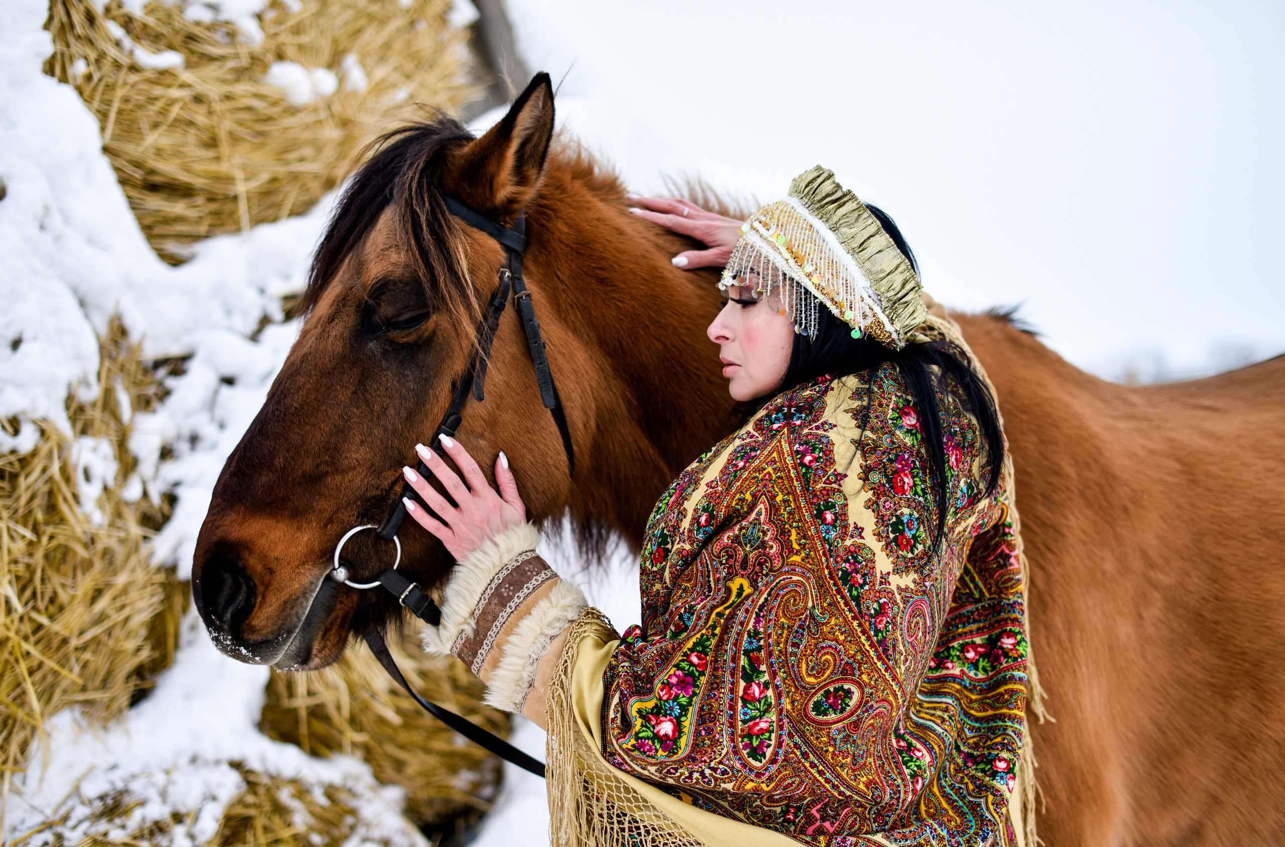 Юля и Лошадки