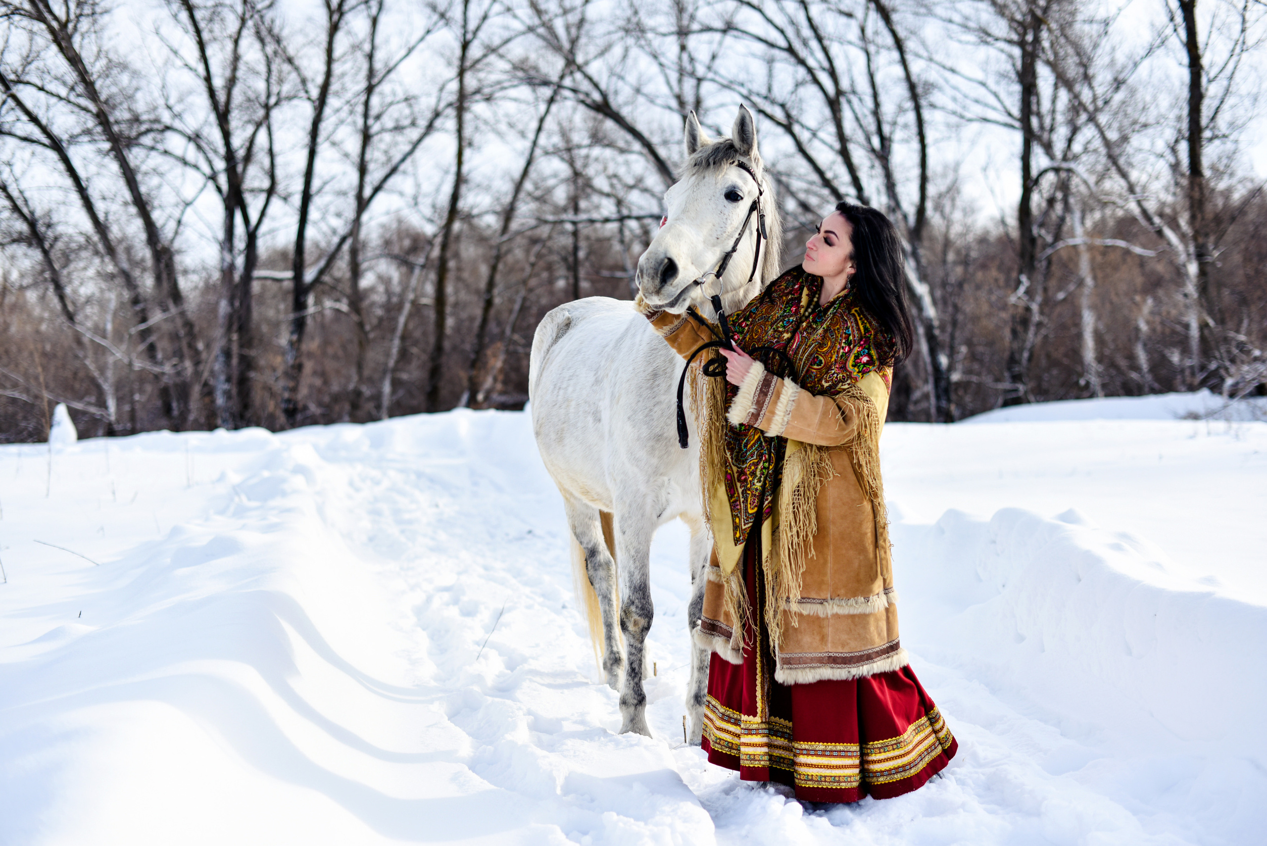 Юля и Лошадки