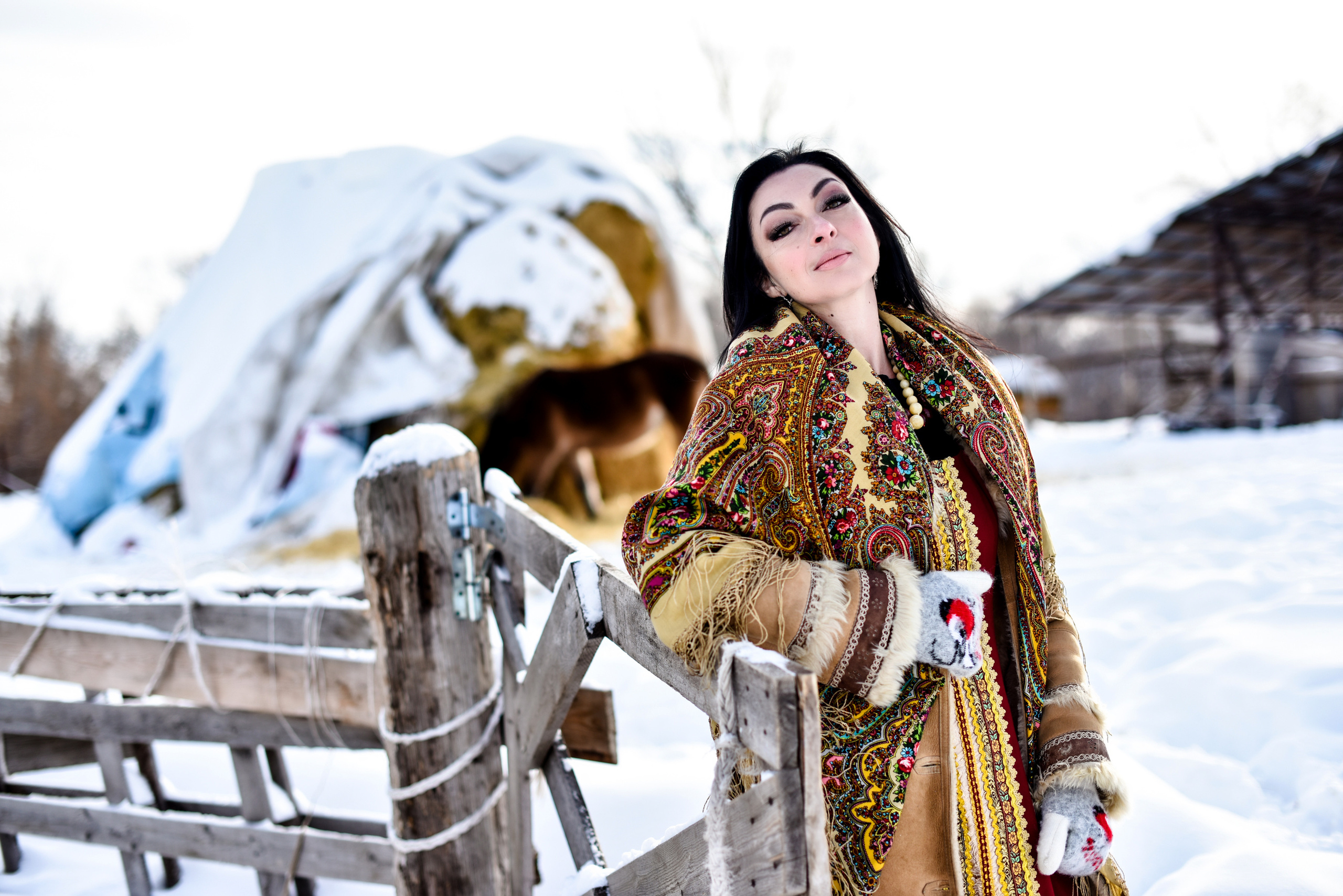 Юля и Лошадки