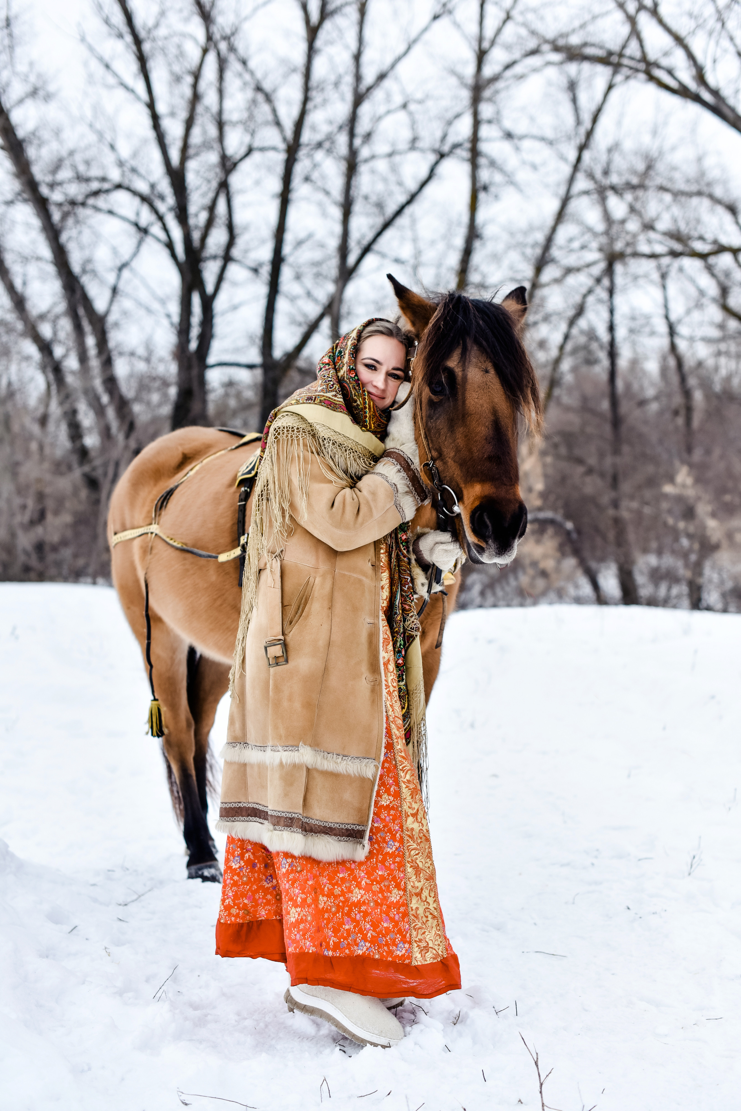 Анна и лошадки