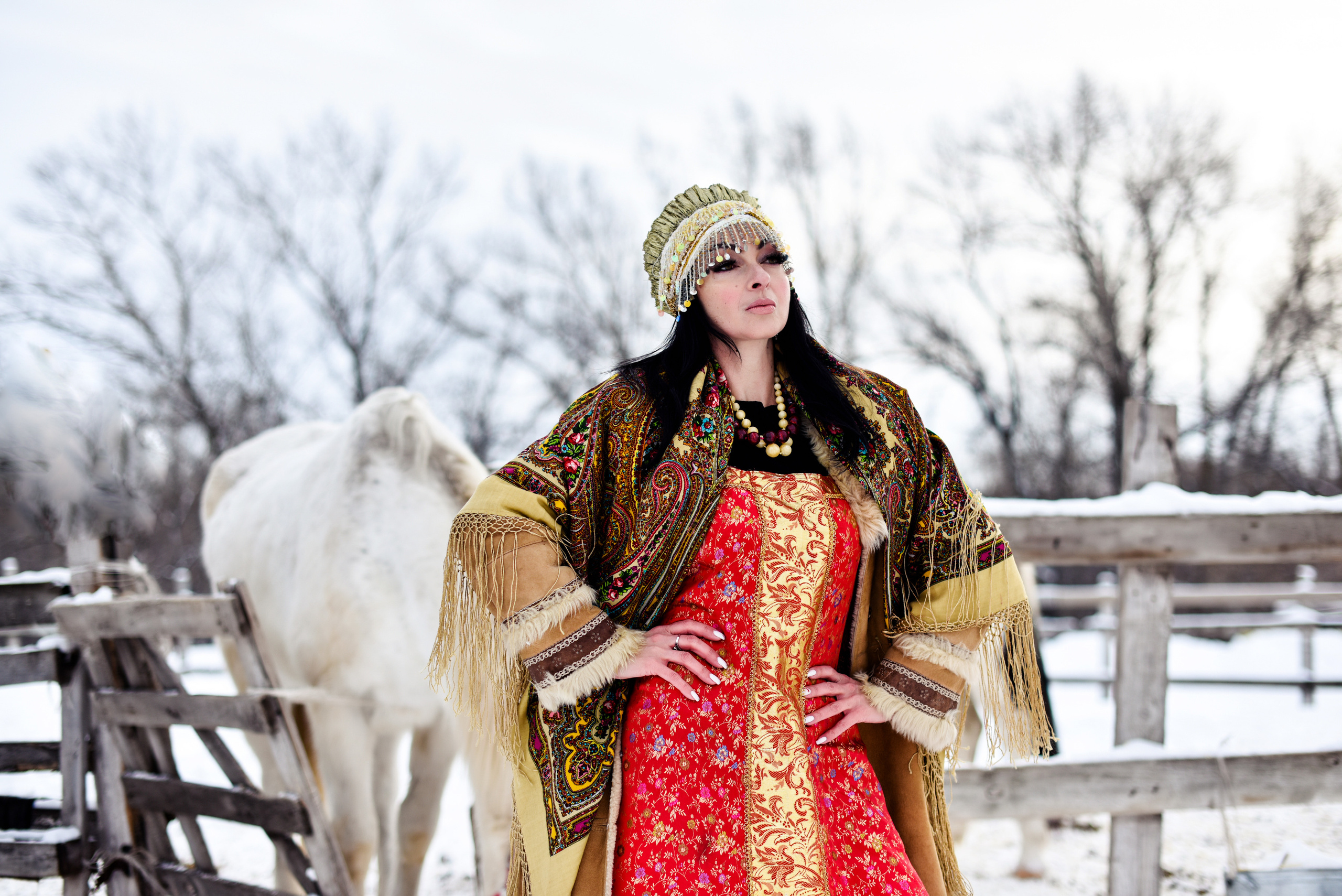 Юля и Лошадки