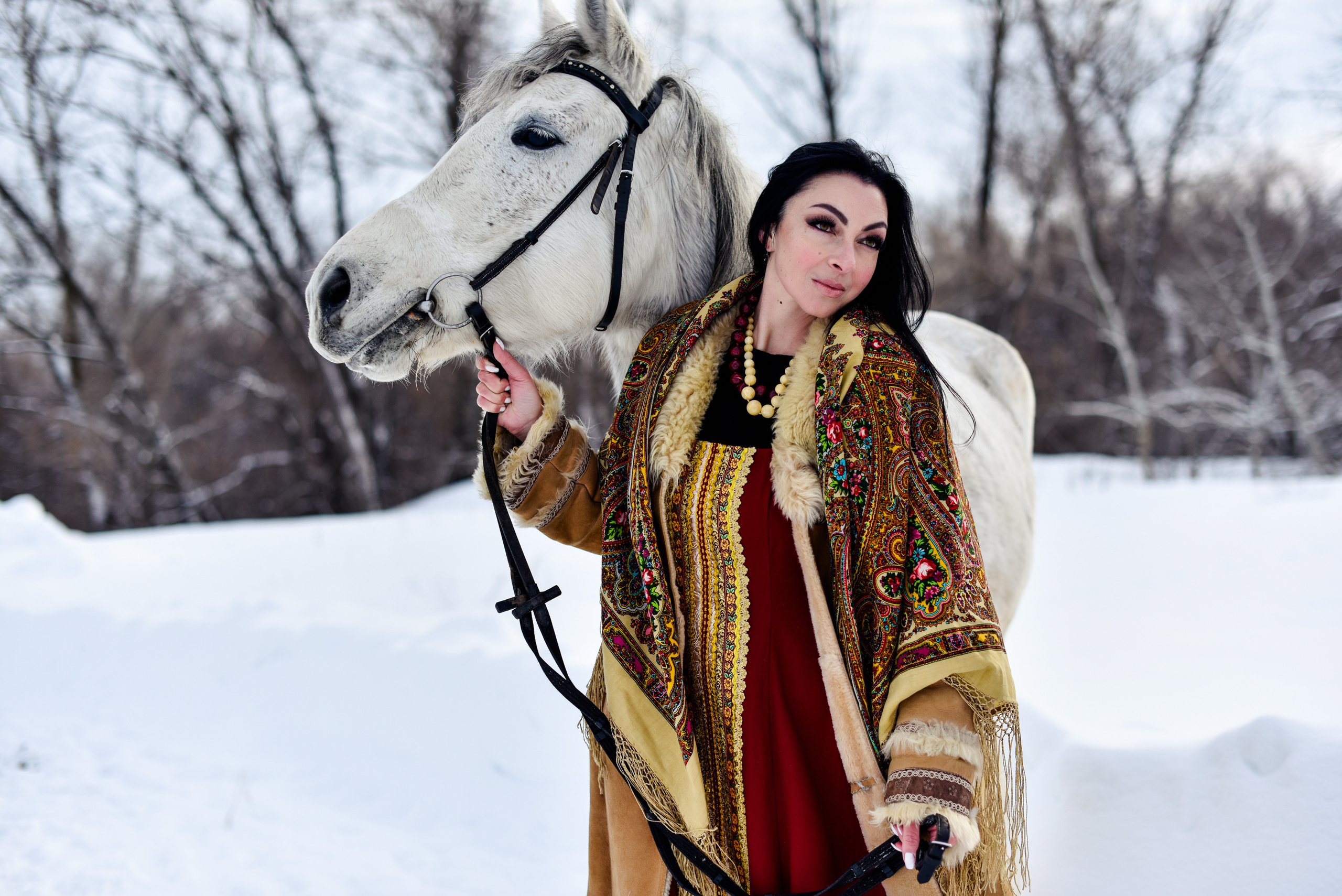 Юля и Лошадки