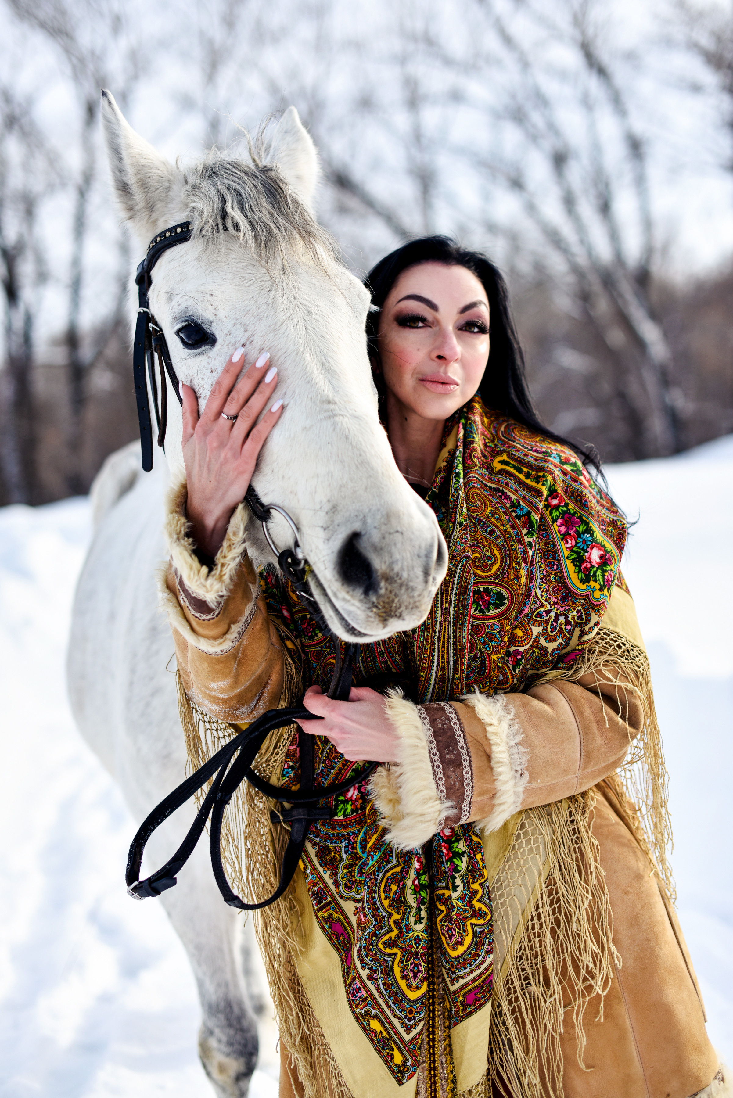 Юля и Лошадки