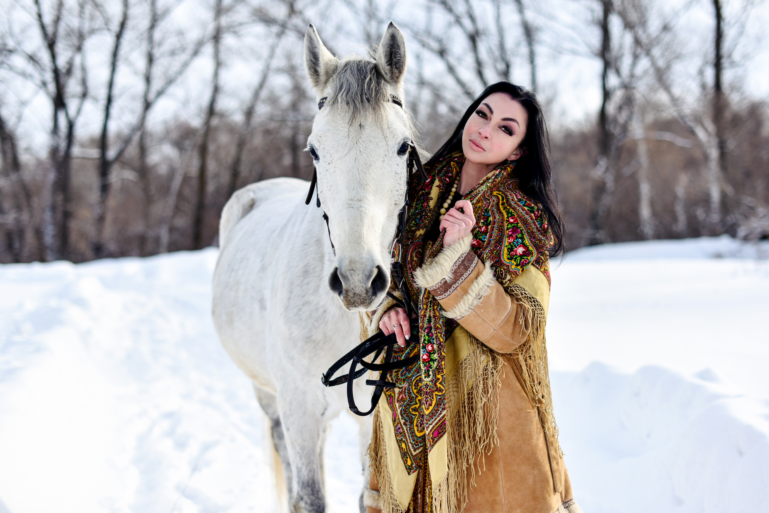 Юля и Лошадки