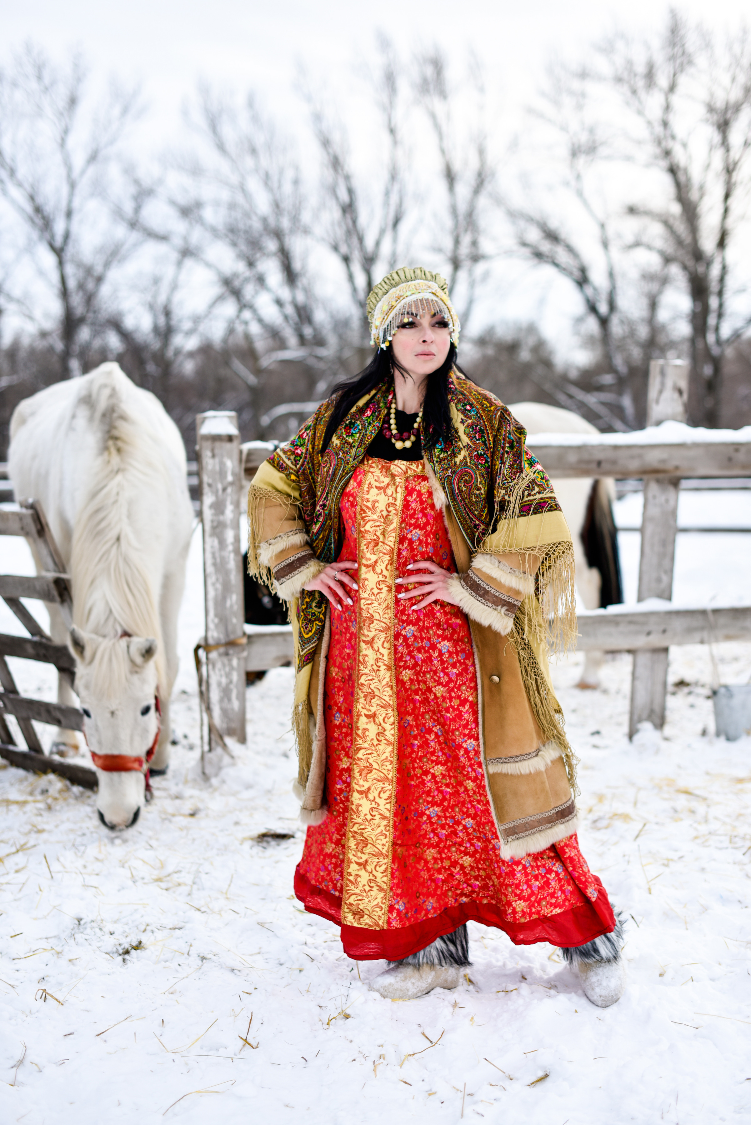 Юля и Лошадки