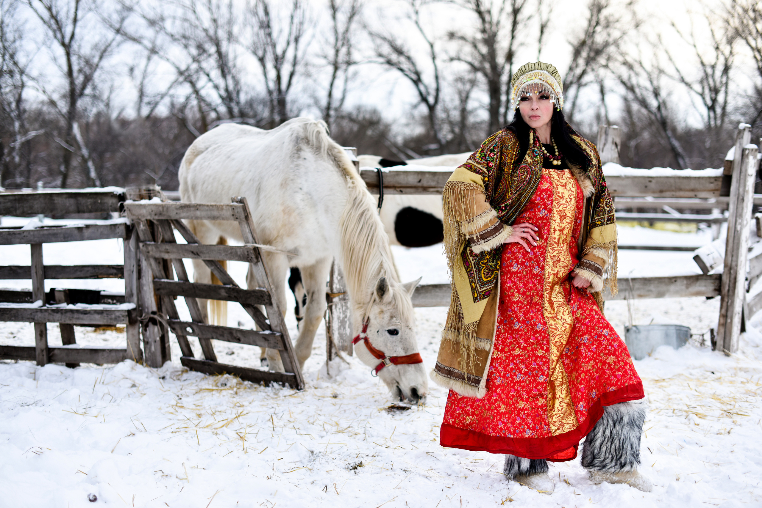 Юля и Лошадки
