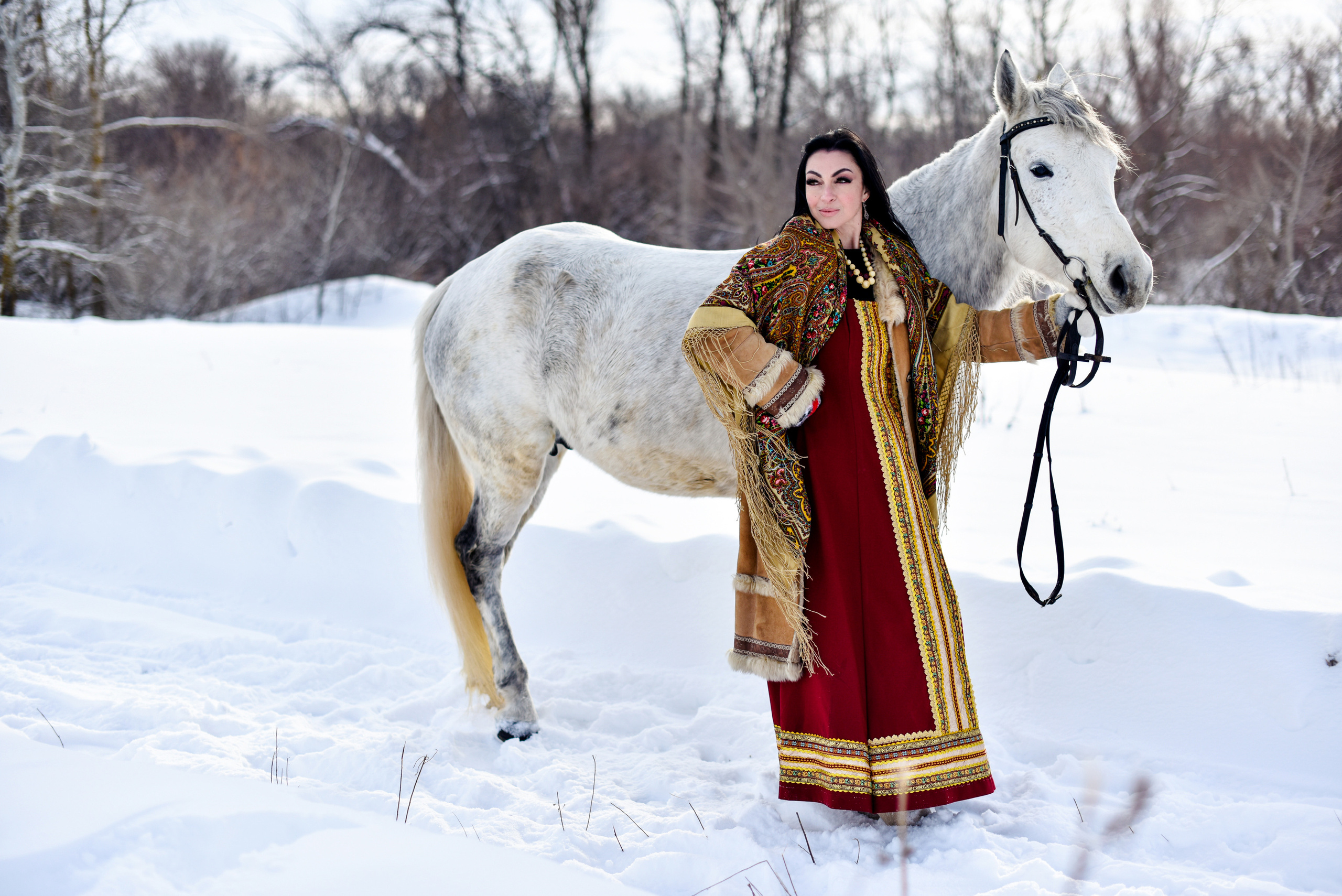 Юля и Лошадки