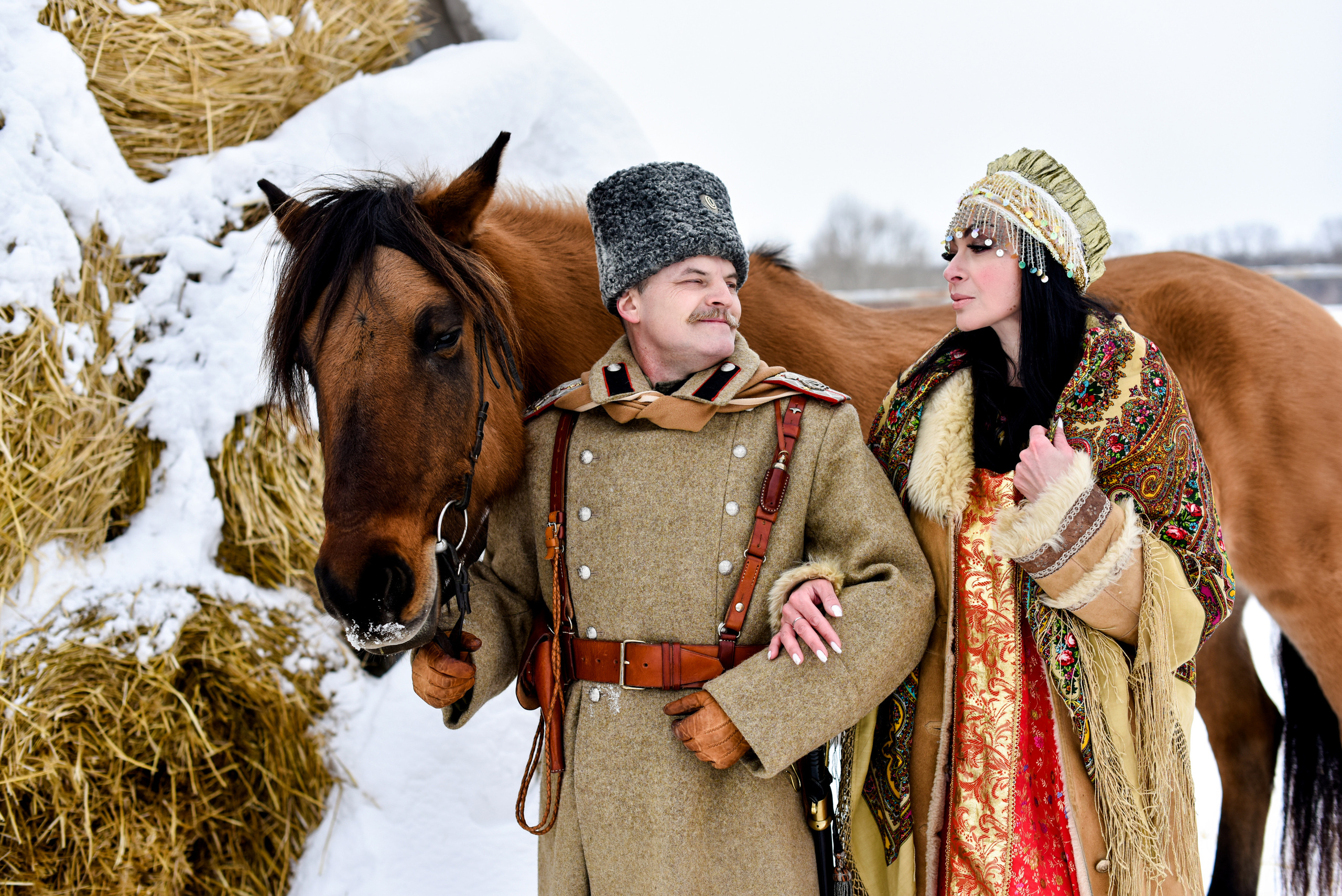 Юля и Лошадки