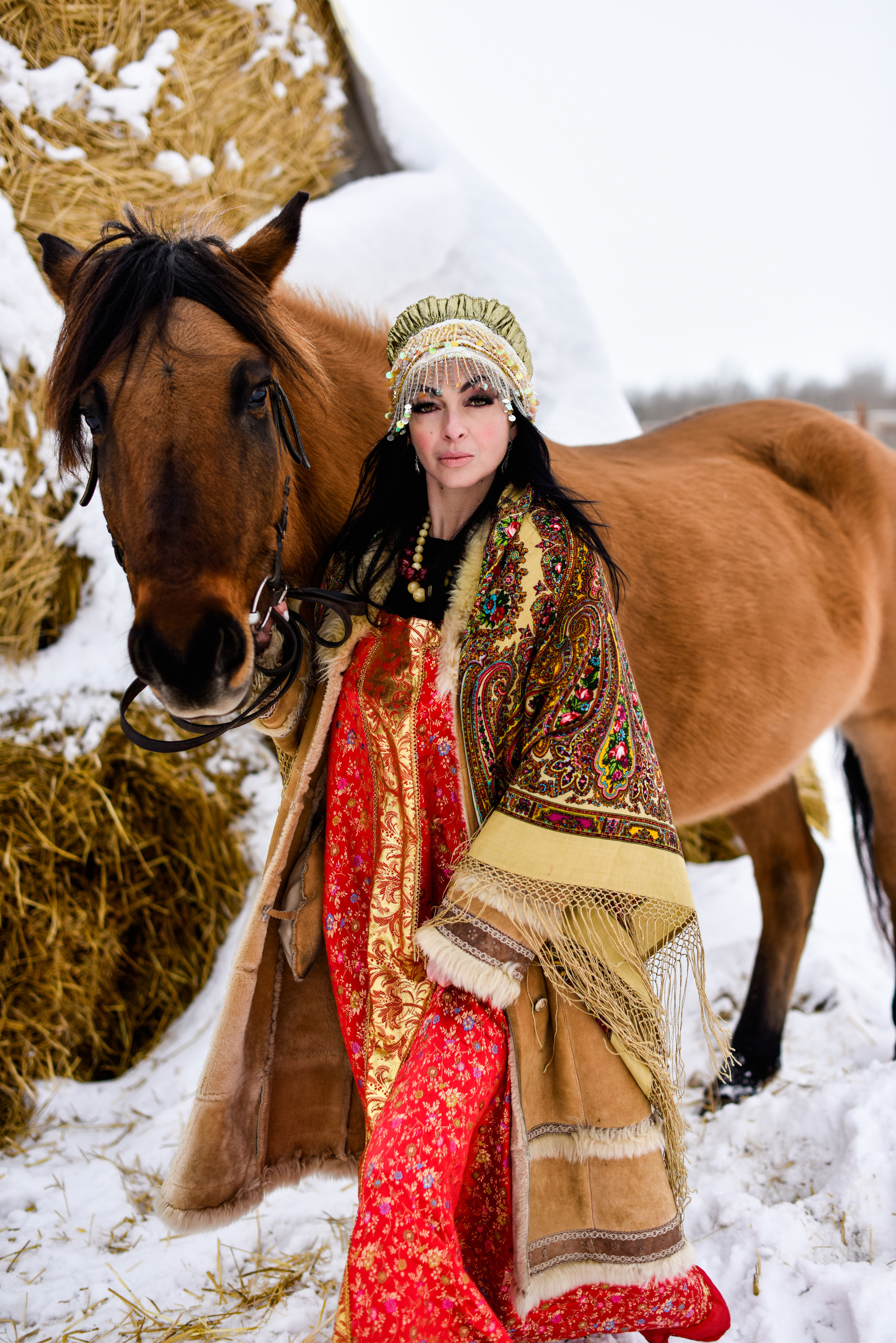 Юля и Лошадки