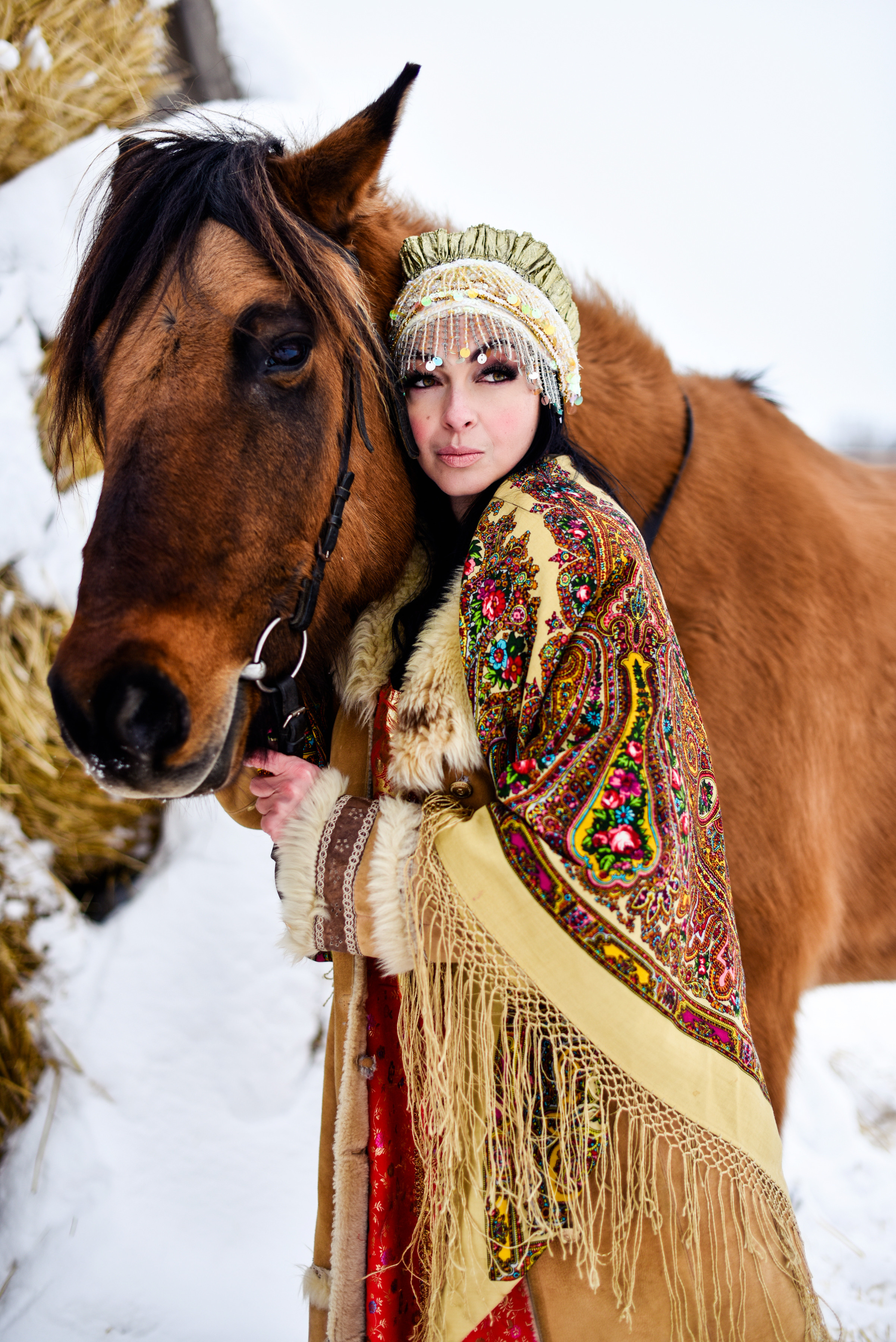 Юля и Лошадки