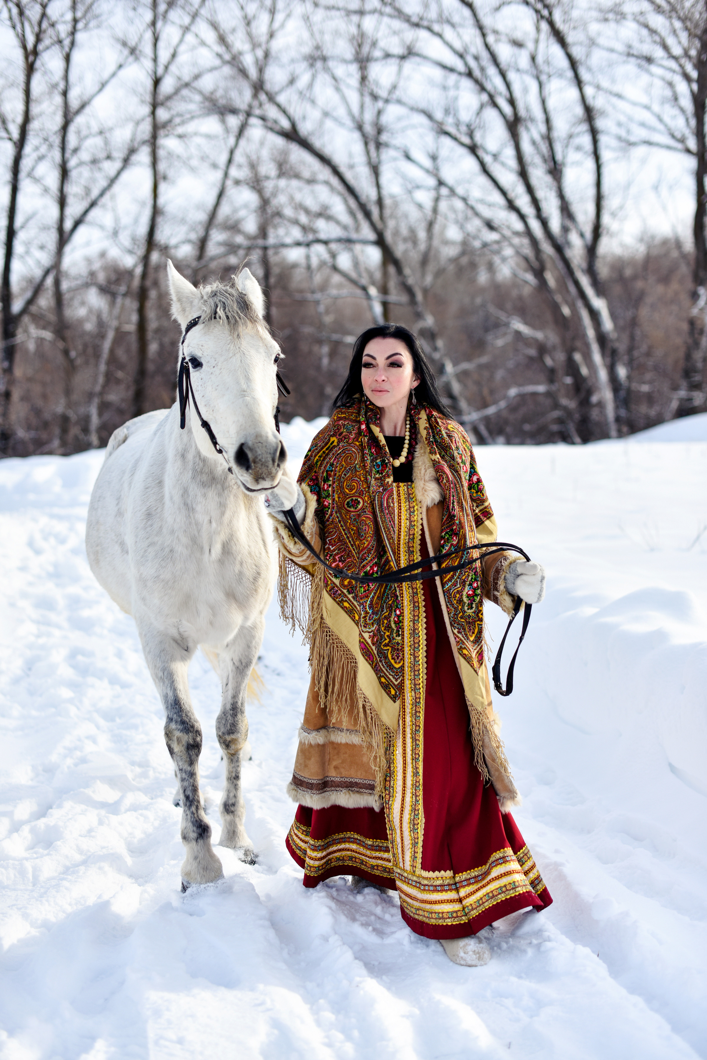 Юля и Лошадки