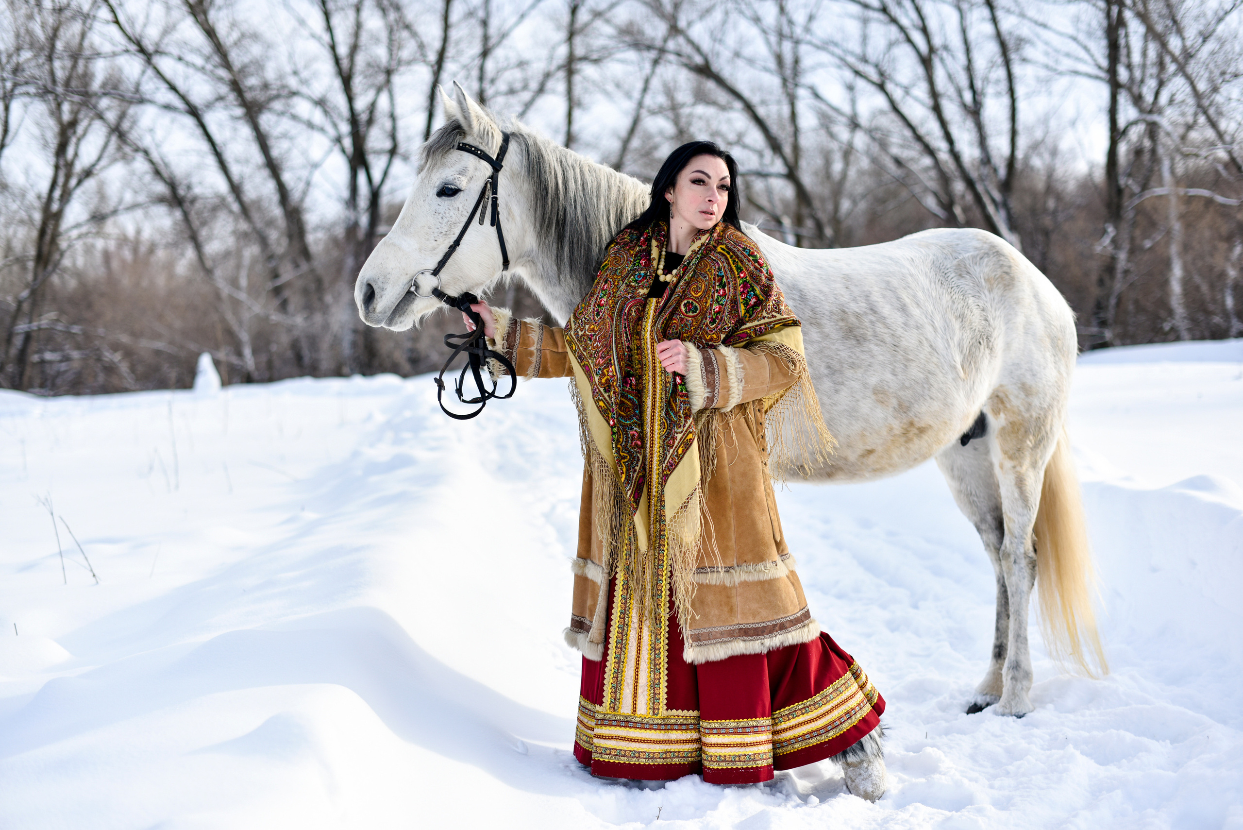 Юля и Лошадки