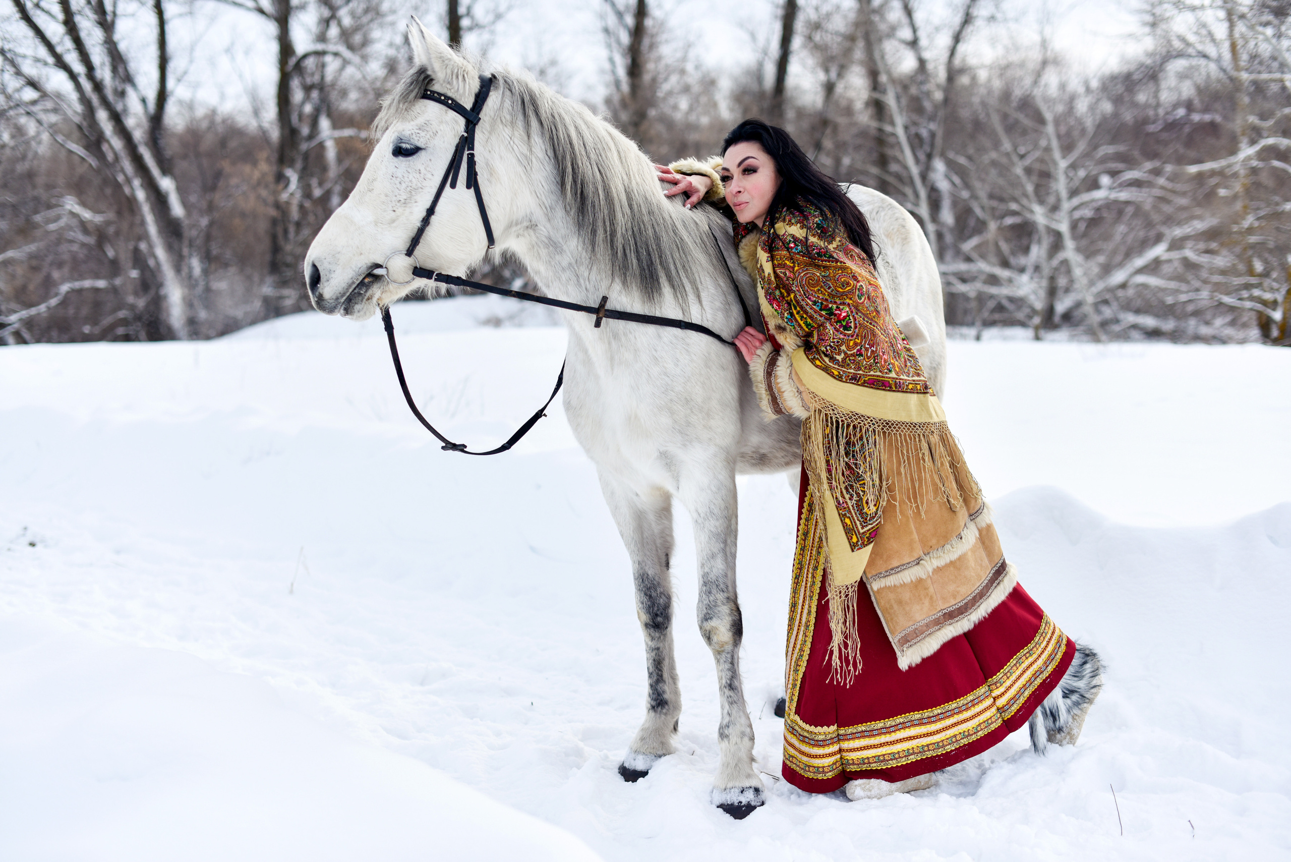 Юля и Лошадки