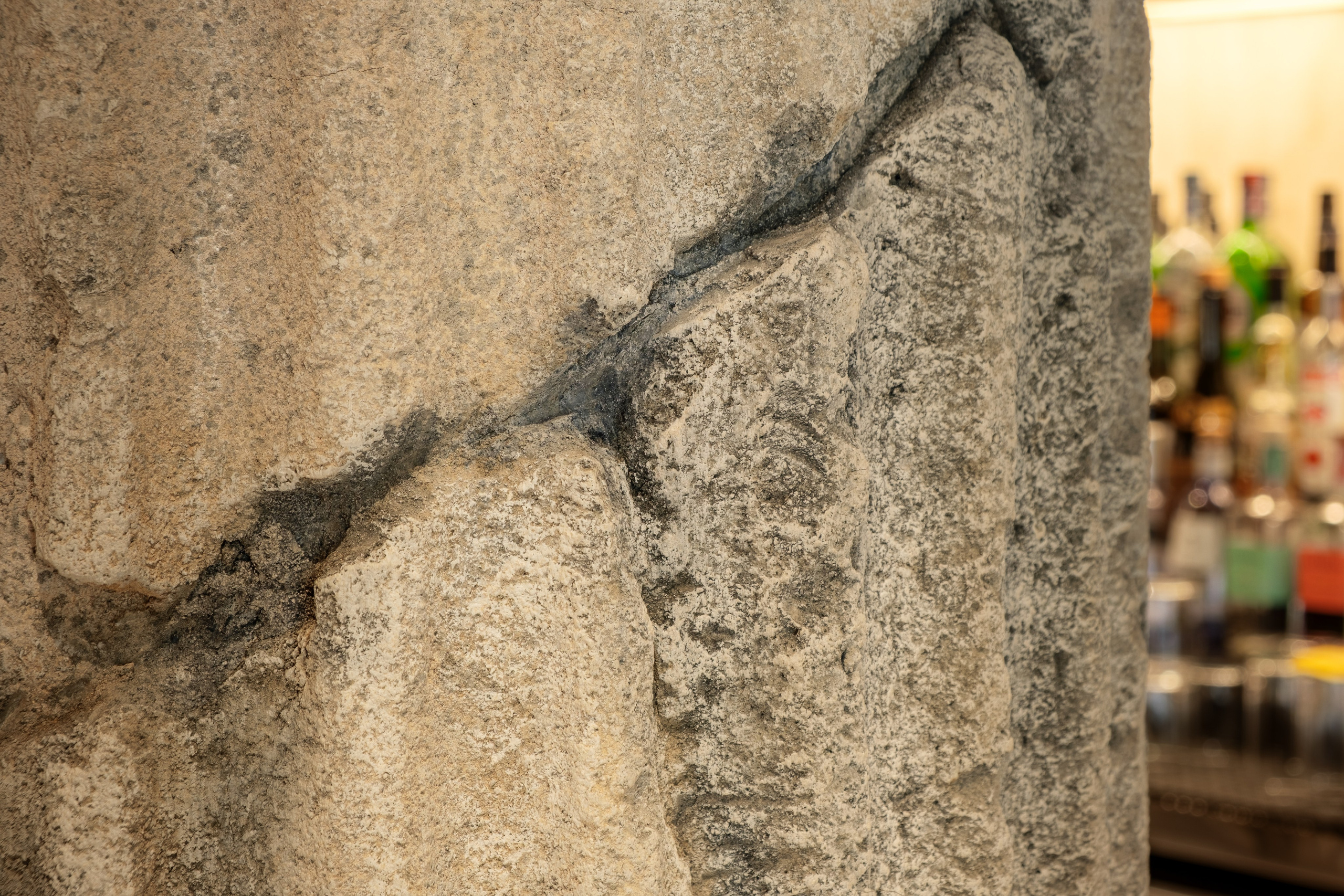 Колонна в баре Tetto