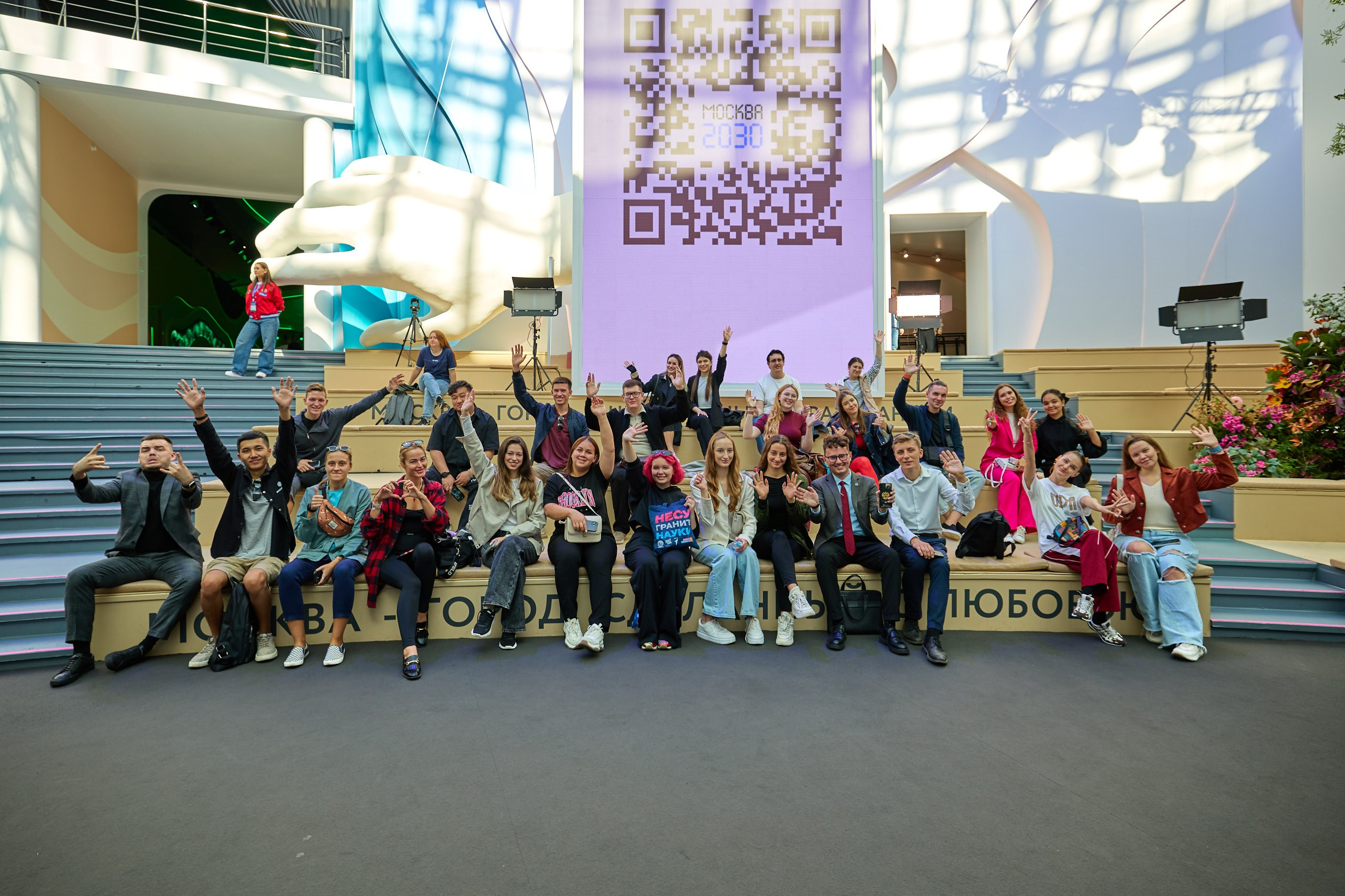 Репортажная съемка архитектурной экскурсии Москва