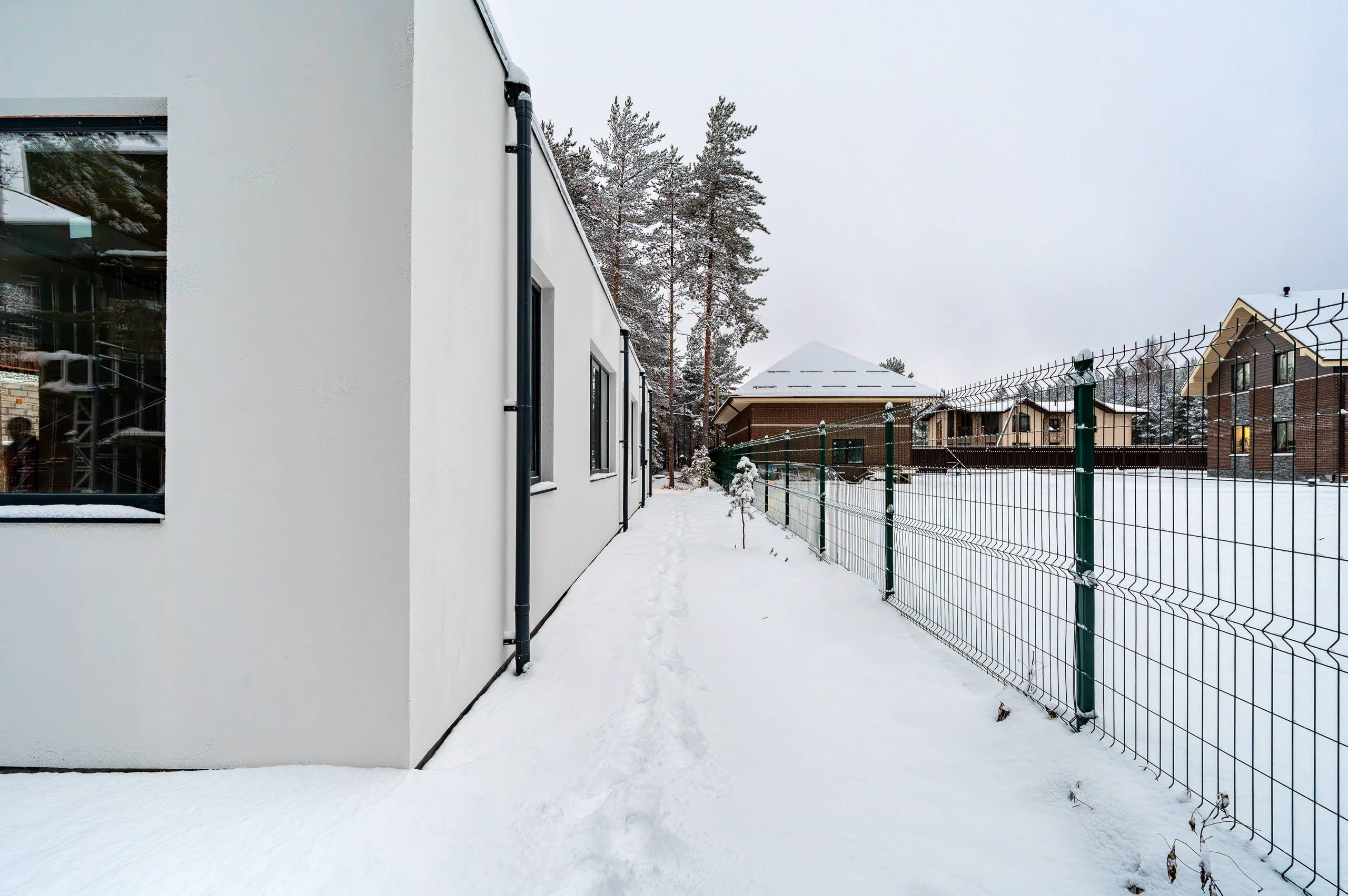 Строящийся дом в Курортном районе. Интерьерный фотограф. Фото- видеосъемка недвижимости Санкт-Петербург