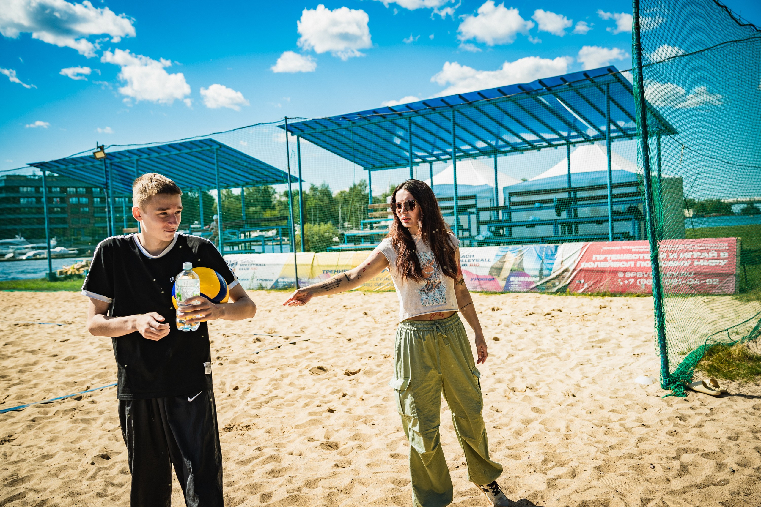 Пляжный волейбол. Репортажный и портретный фотограф в Санкт-Петербурге Пчелинов Александр