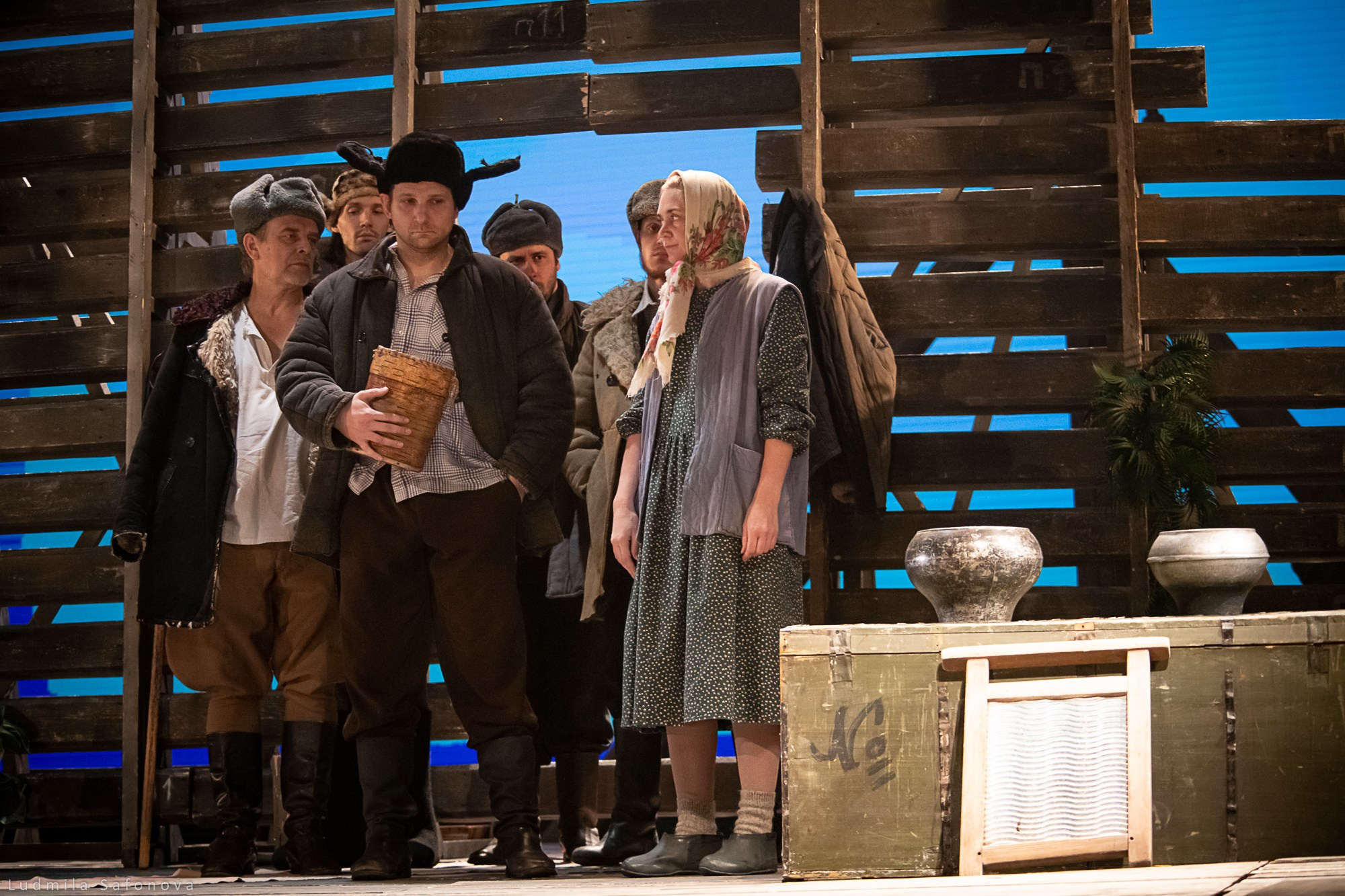 Матрёнин двор. Томский областной драматический театр. Lucytheatre