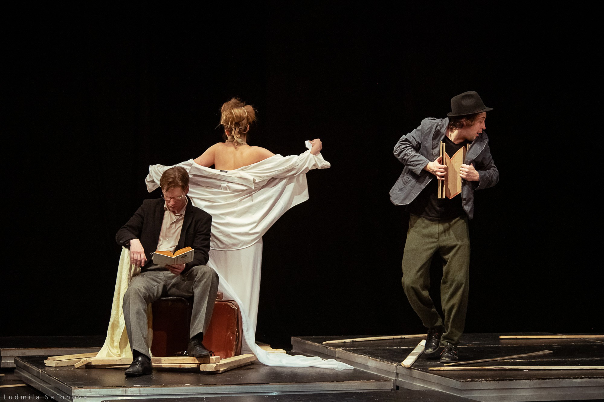 Театр Эрмитаж. Репетиция спектакля «Гамлет. Путь к отцу». Режиссёр Михаил Левитин. Lucytheatre