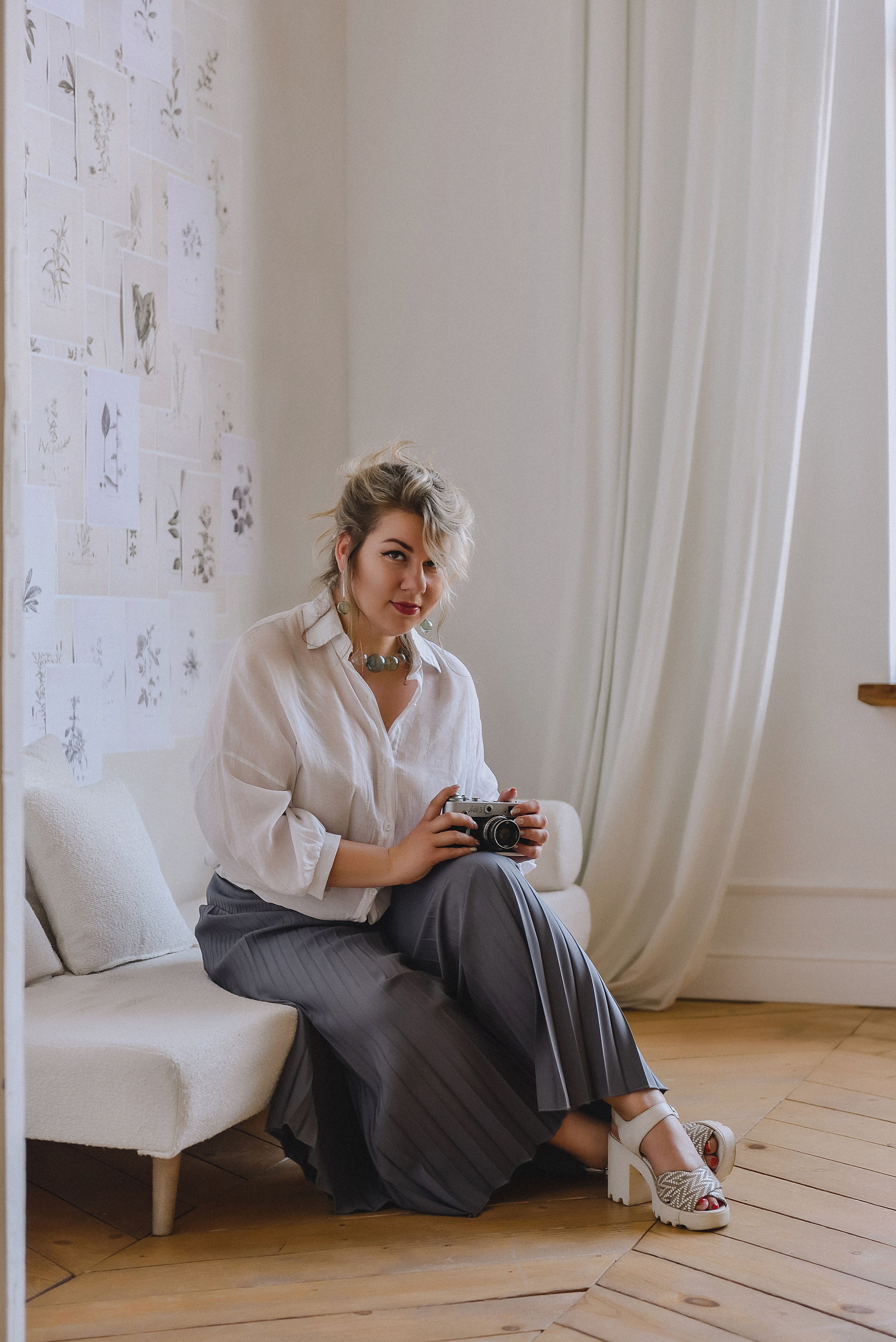 Надежда контент-съемка. Нежный фотограф Вера Папиж